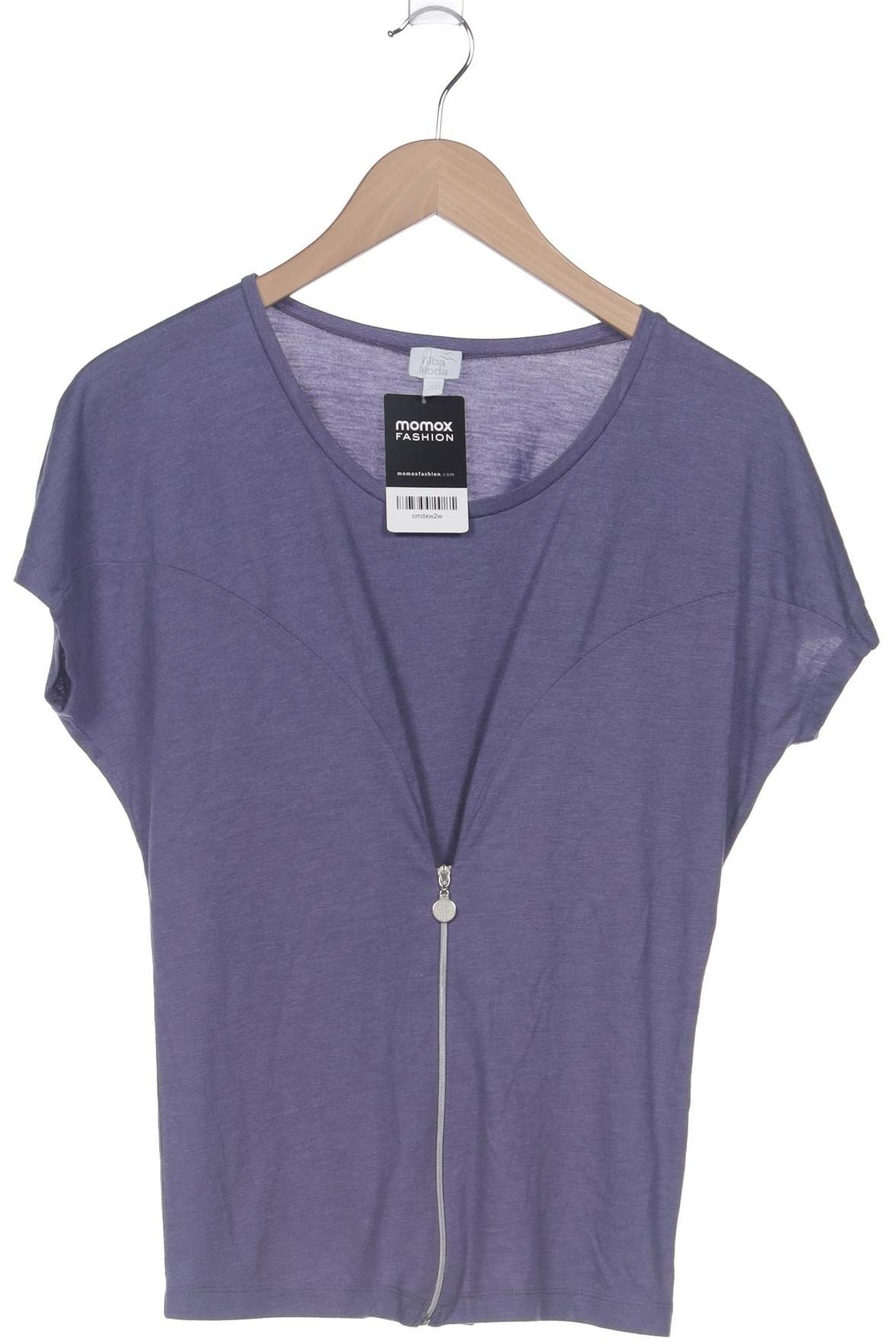 

Alba Moda Damen T-Shirt, flieder, Gr. 38