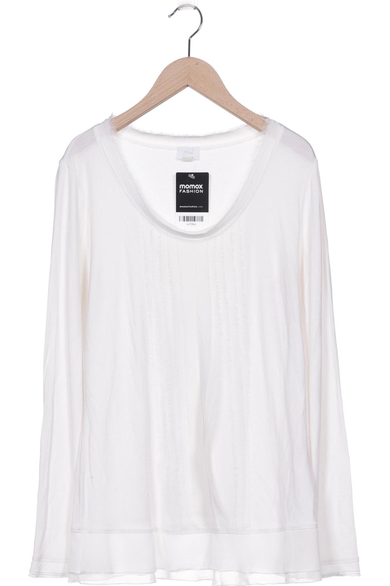 

Alba Moda Damen Langarmshirt, weiß