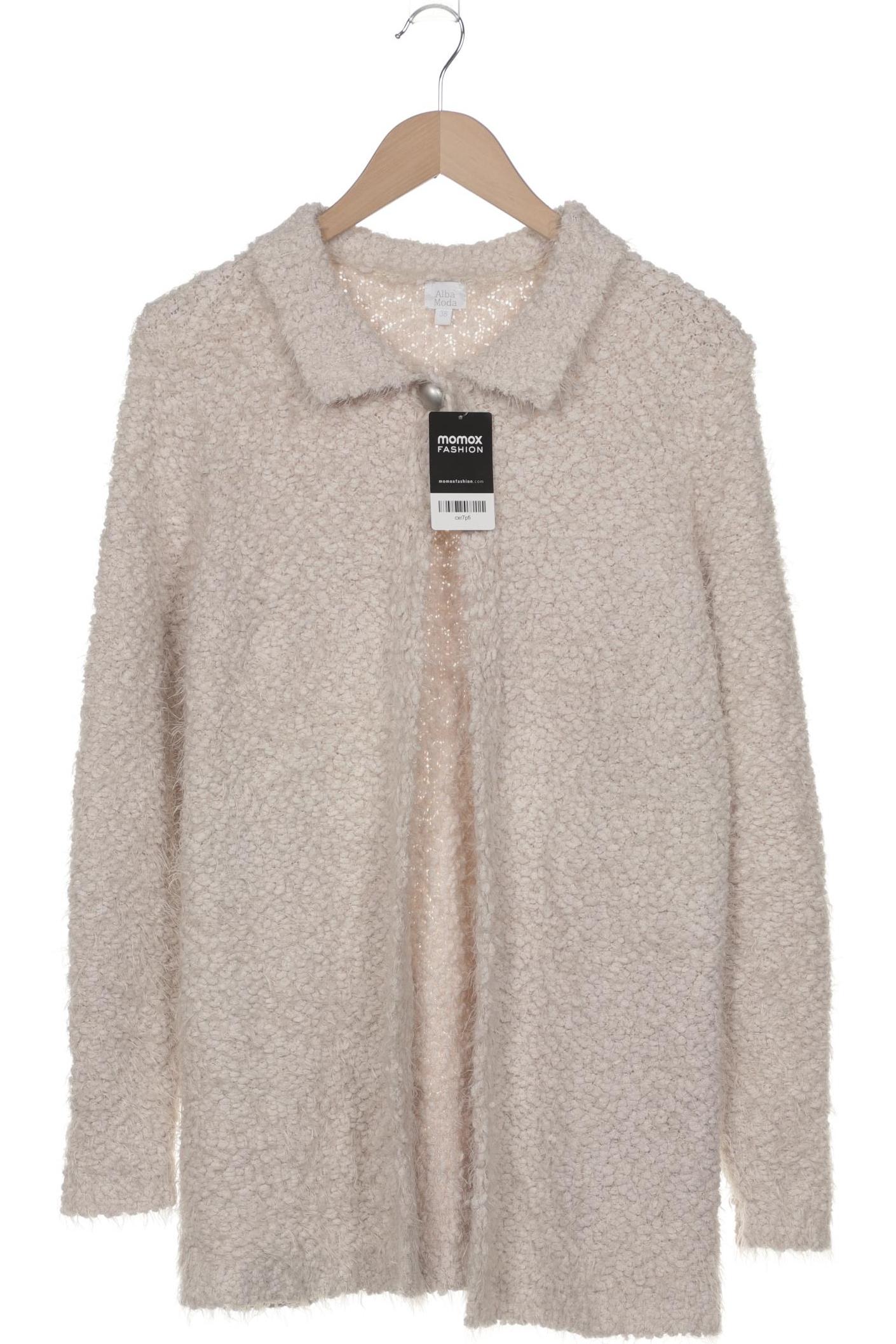 

Alba Moda Damen Strickjacke, beige, Gr. 38