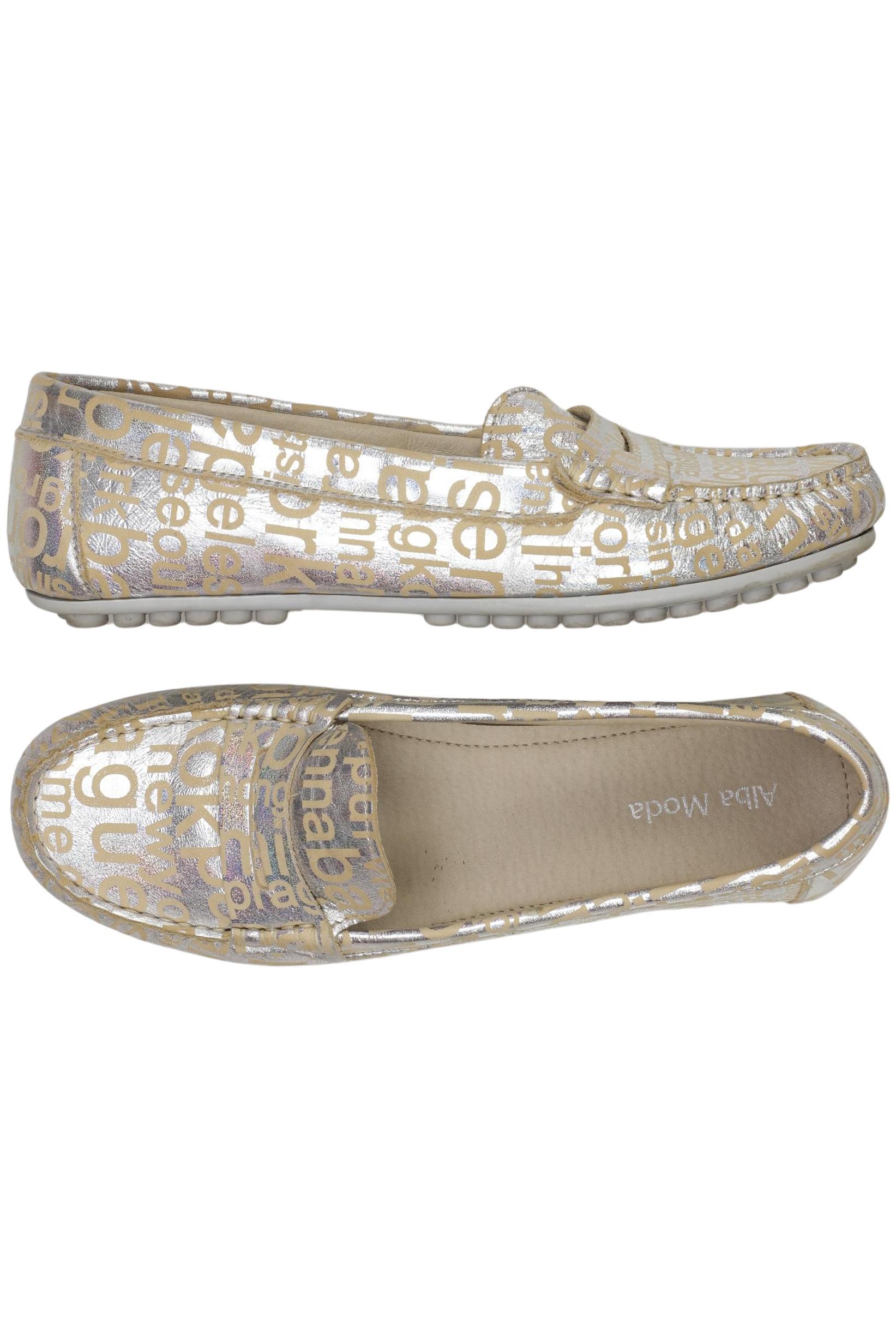 

Alba Moda Damen Halbschuh, silber, Gr. 38