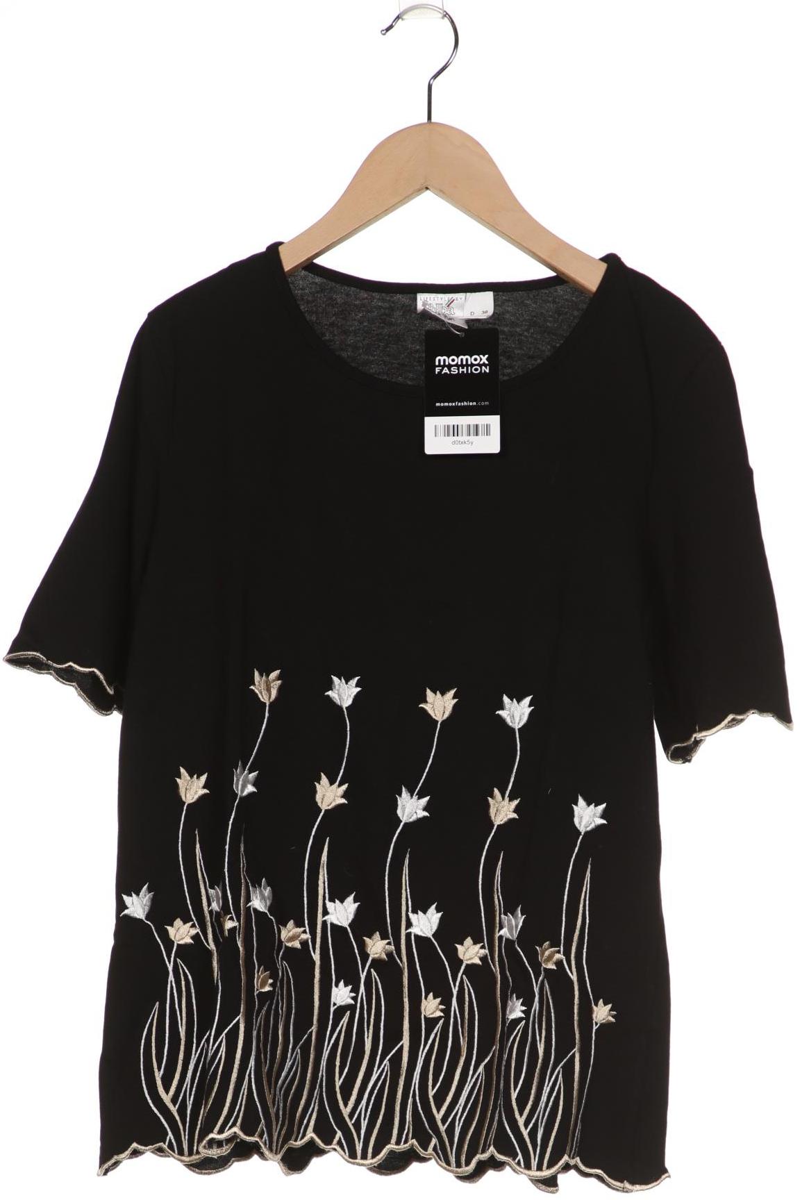 

Alba Moda Damen T-Shirt, schwarz