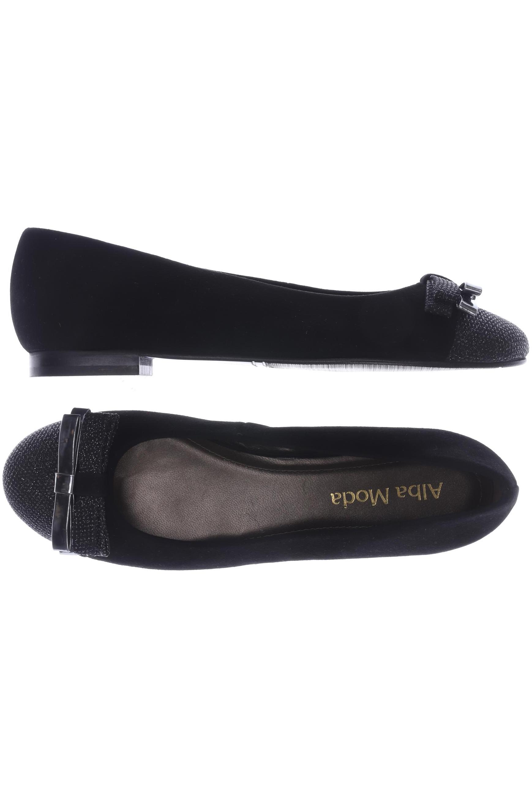 

Alba Moda Damen Ballerinas, schwarz
