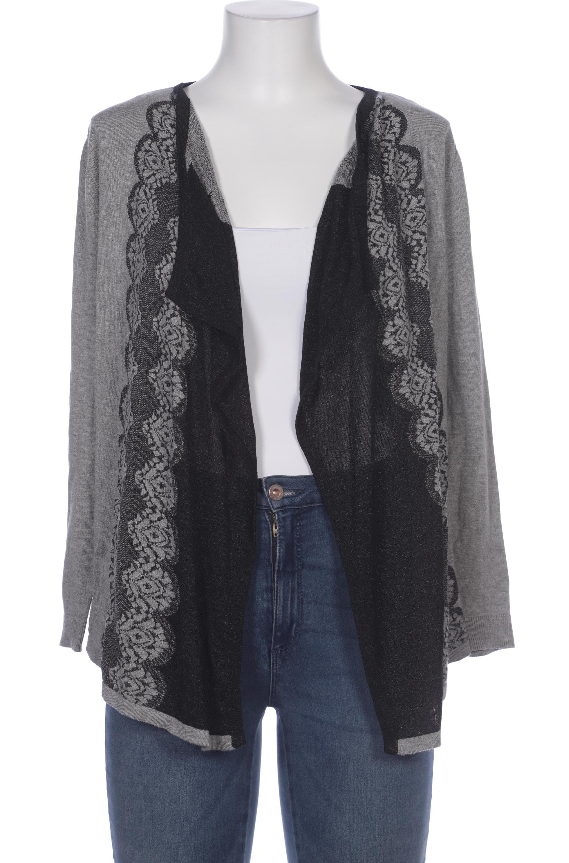 

Alba Moda Damen Strickjacke, grau, Gr. 38