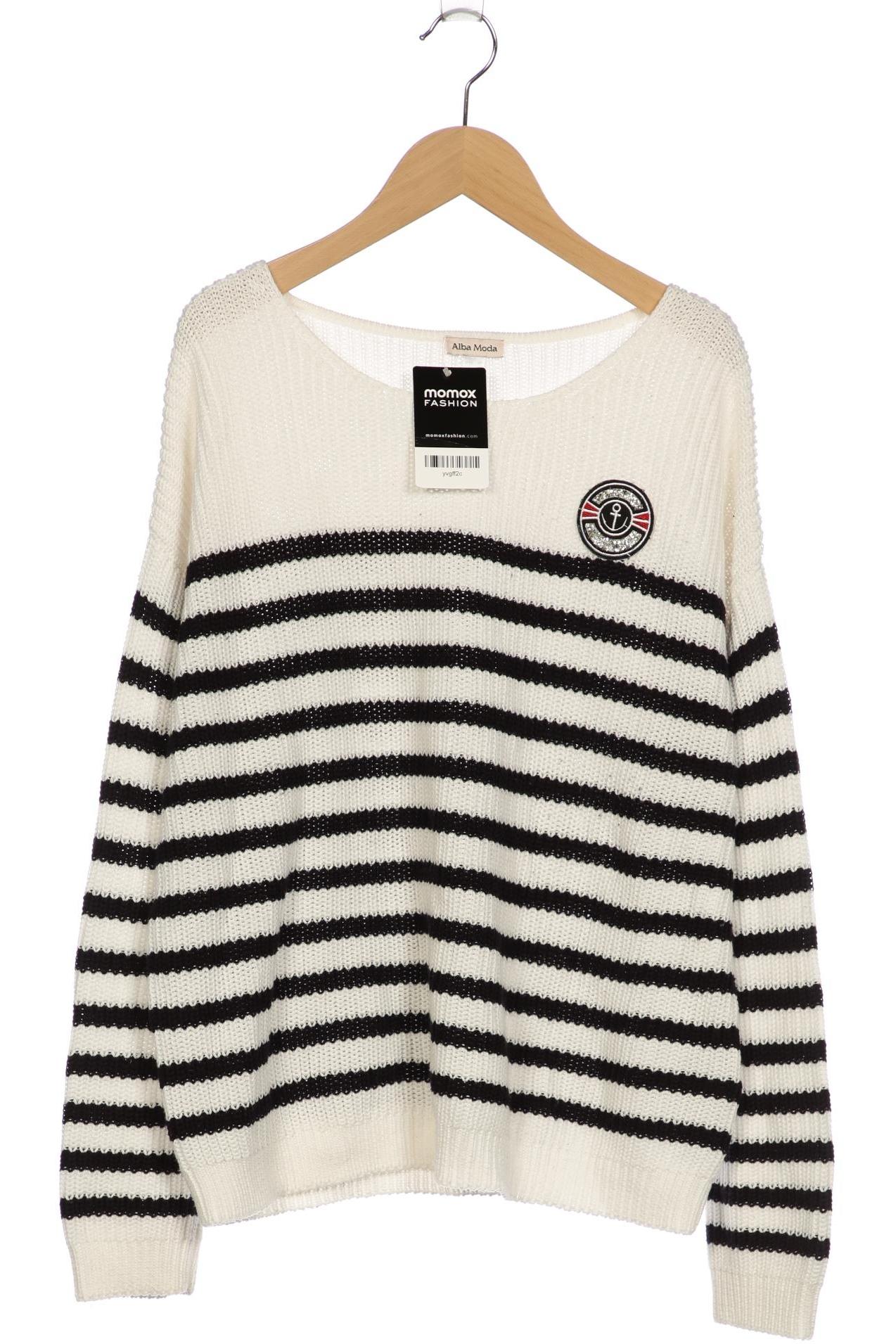 

Alba Moda Damen Pullover, weiß, Gr. 40