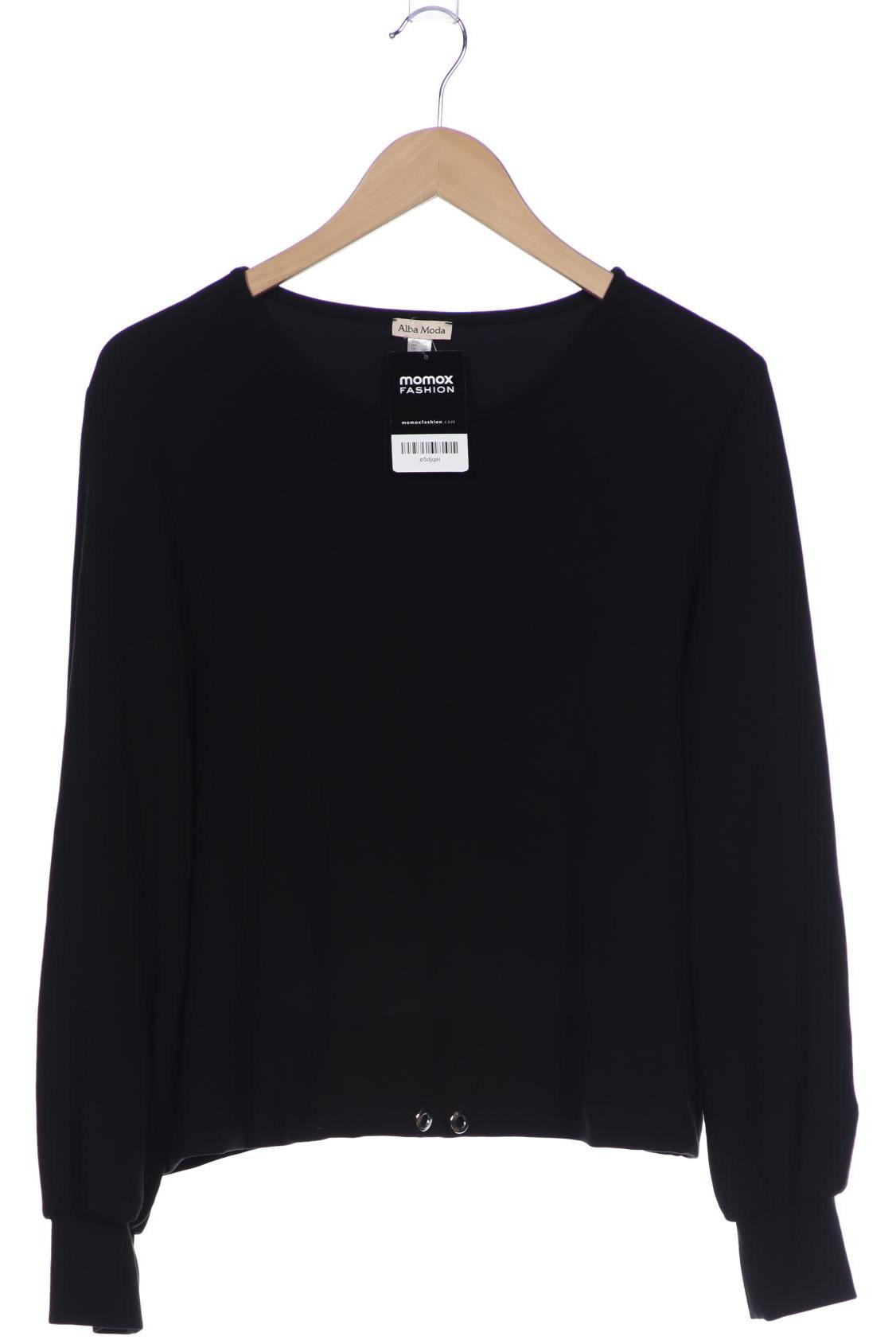 

Alba Moda Damen Langarmshirt, schwarz, Gr. 46