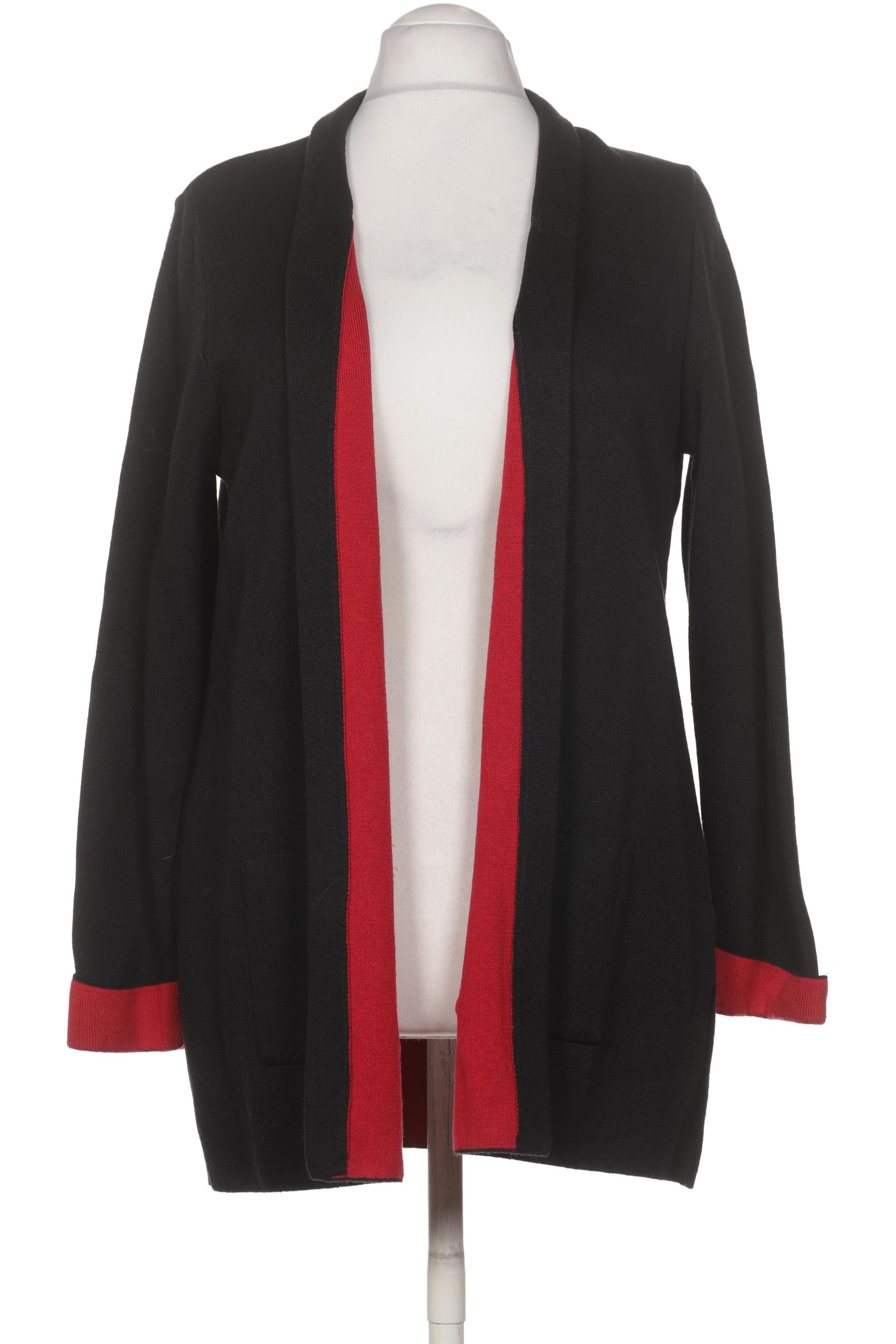 

Alba Moda Damen Strickjacke, schwarz, Gr. 48