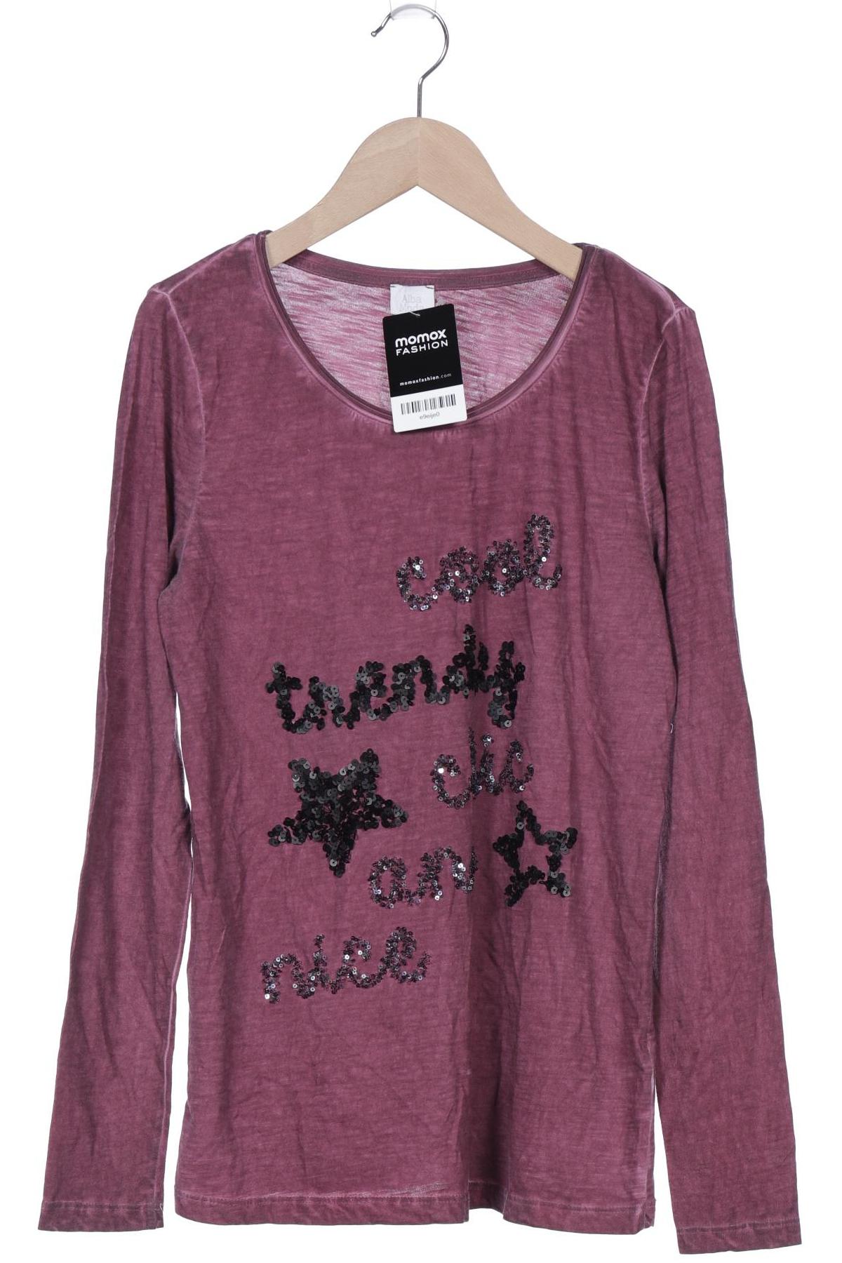 

Alba Moda Damen Langarmshirt, bordeaux, Gr. 36