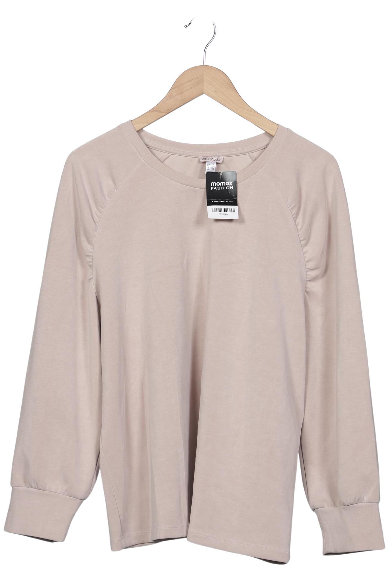 

Alba Moda Damen Sweatshirt, beige, Gr. 48