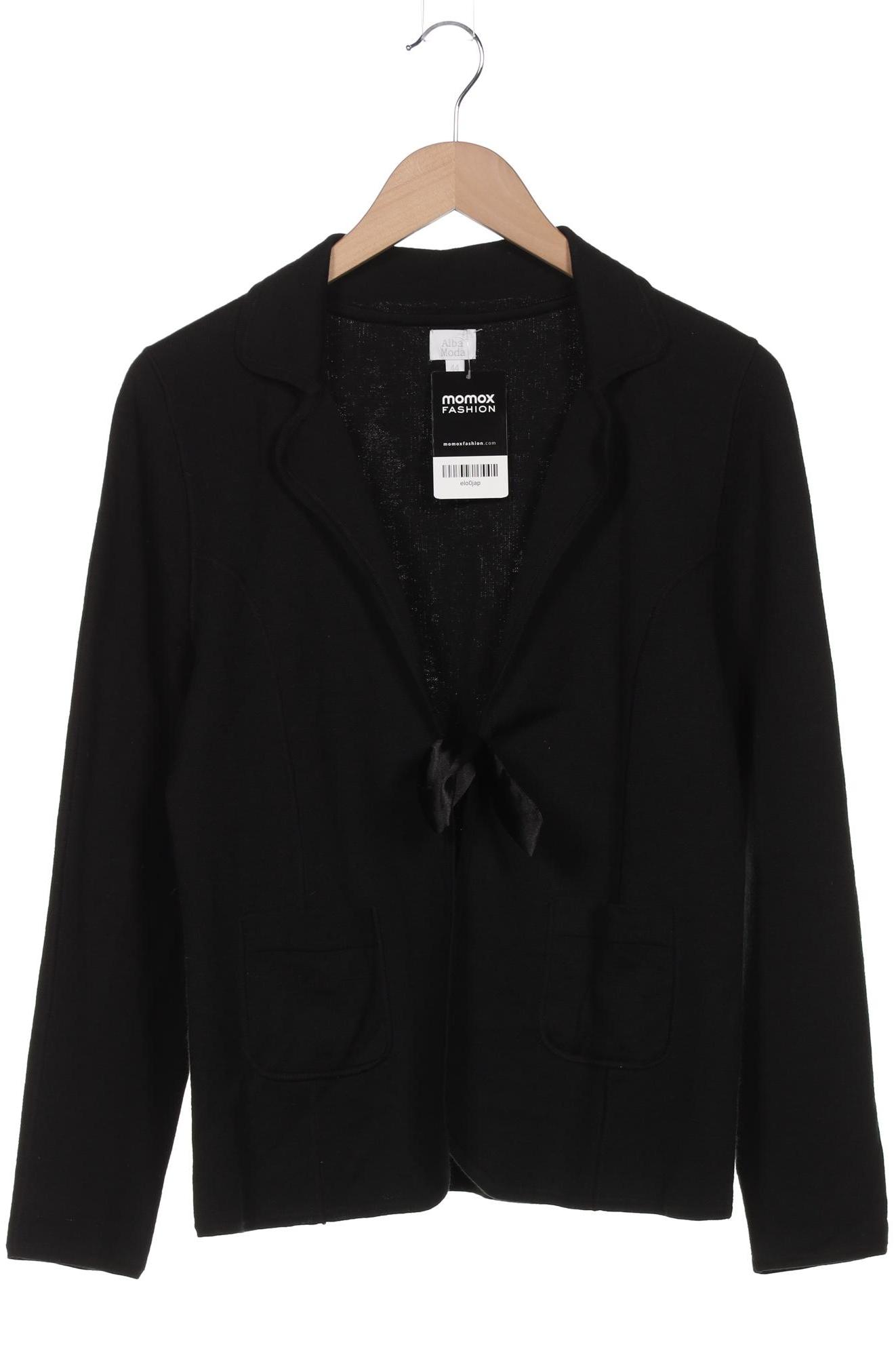 

Alba Moda Damen Strickjacke, schwarz, Gr. 44