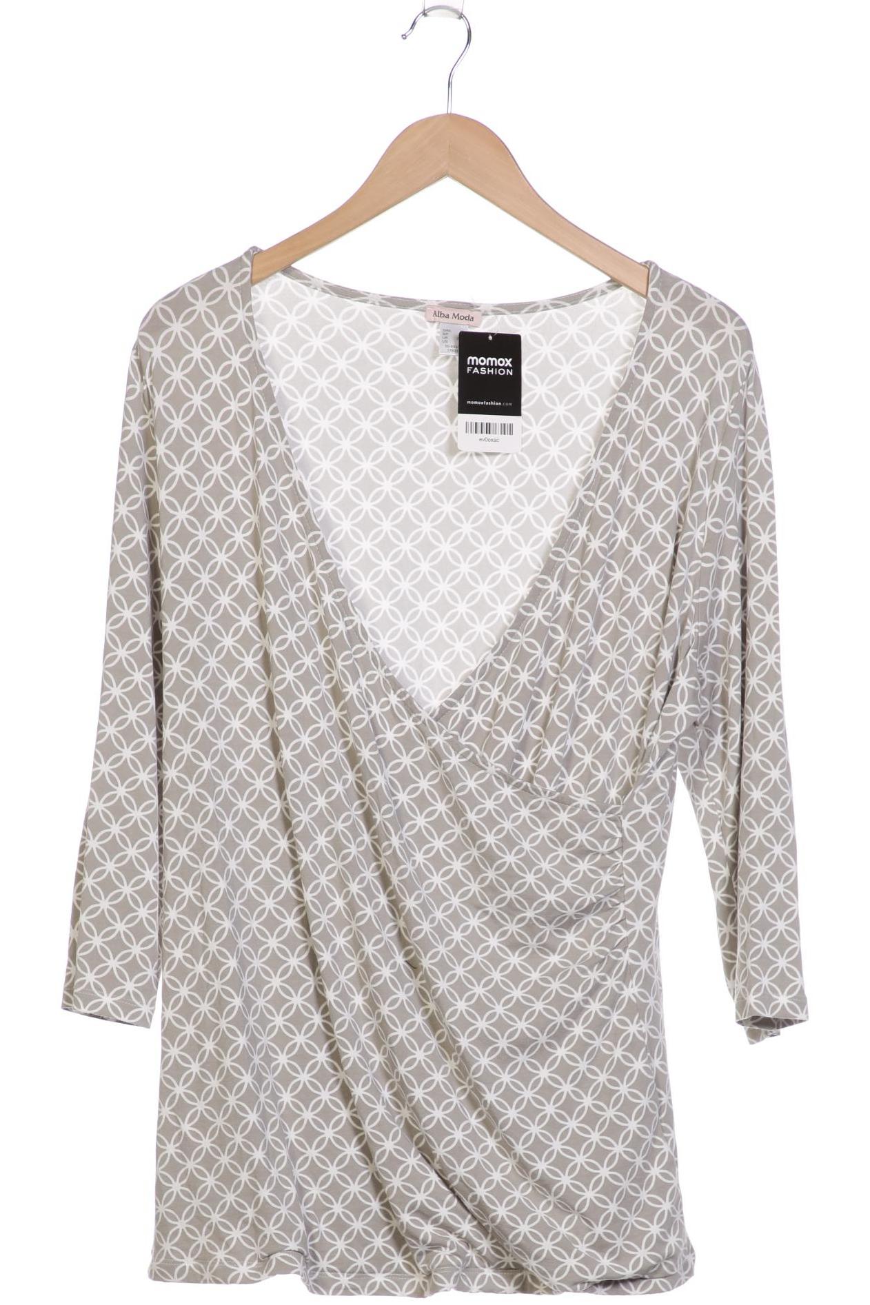 

Alba Moda Damen Langarmshirt, grau, Gr. 46