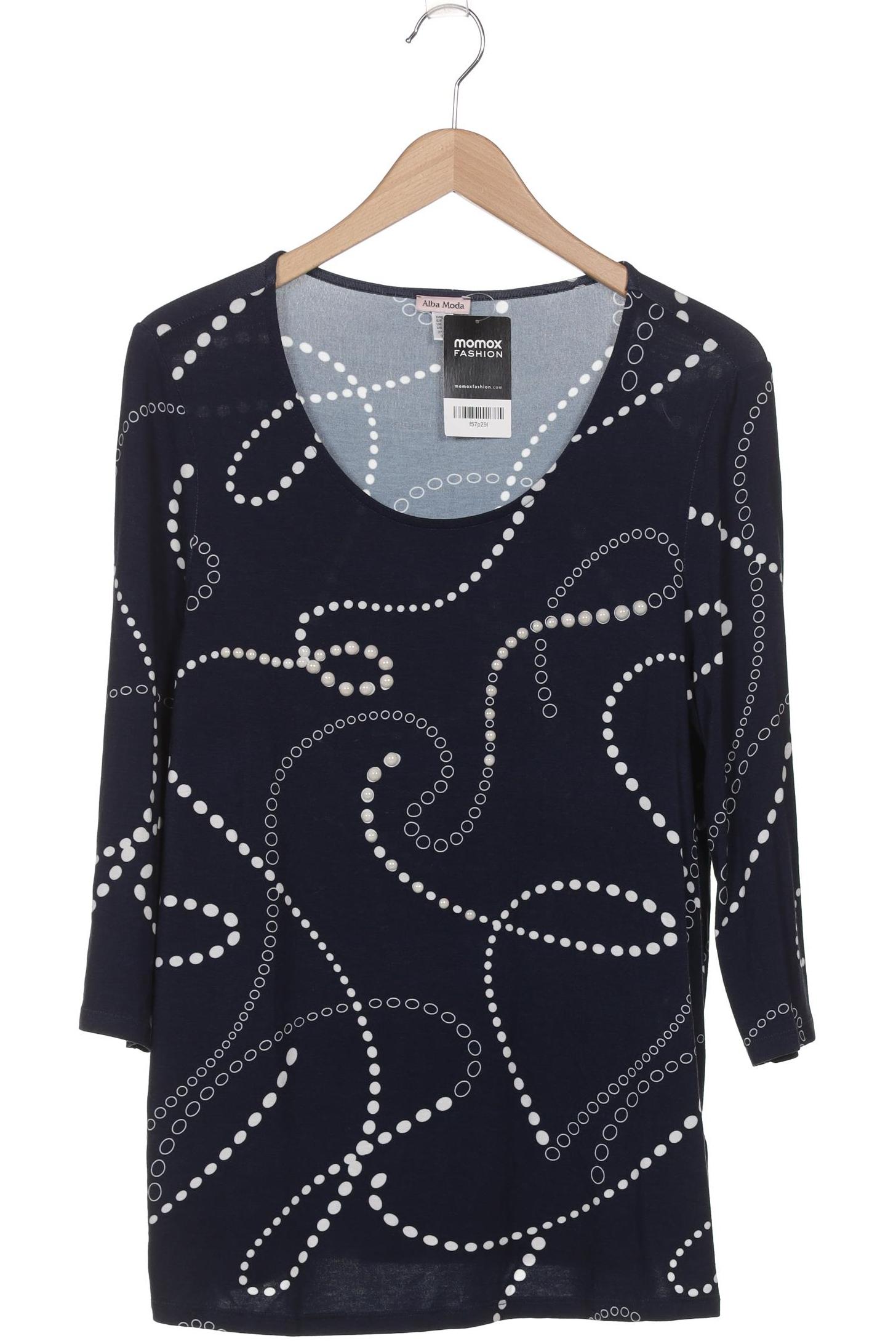 

Alba Moda Damen Langarmshirt, marineblau, Gr. 44