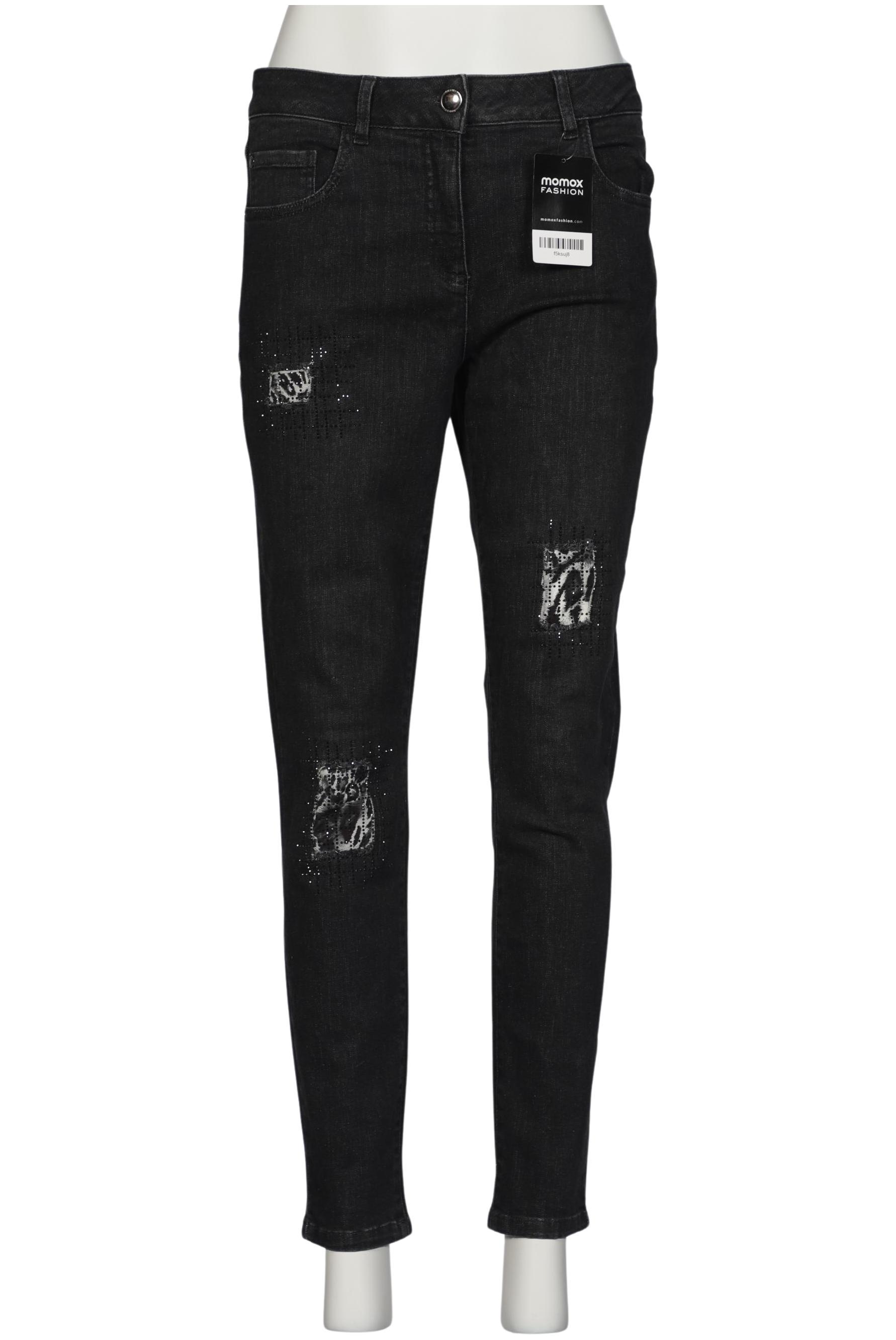 

Alba Moda Damen Jeans, schwarz, Gr. 40