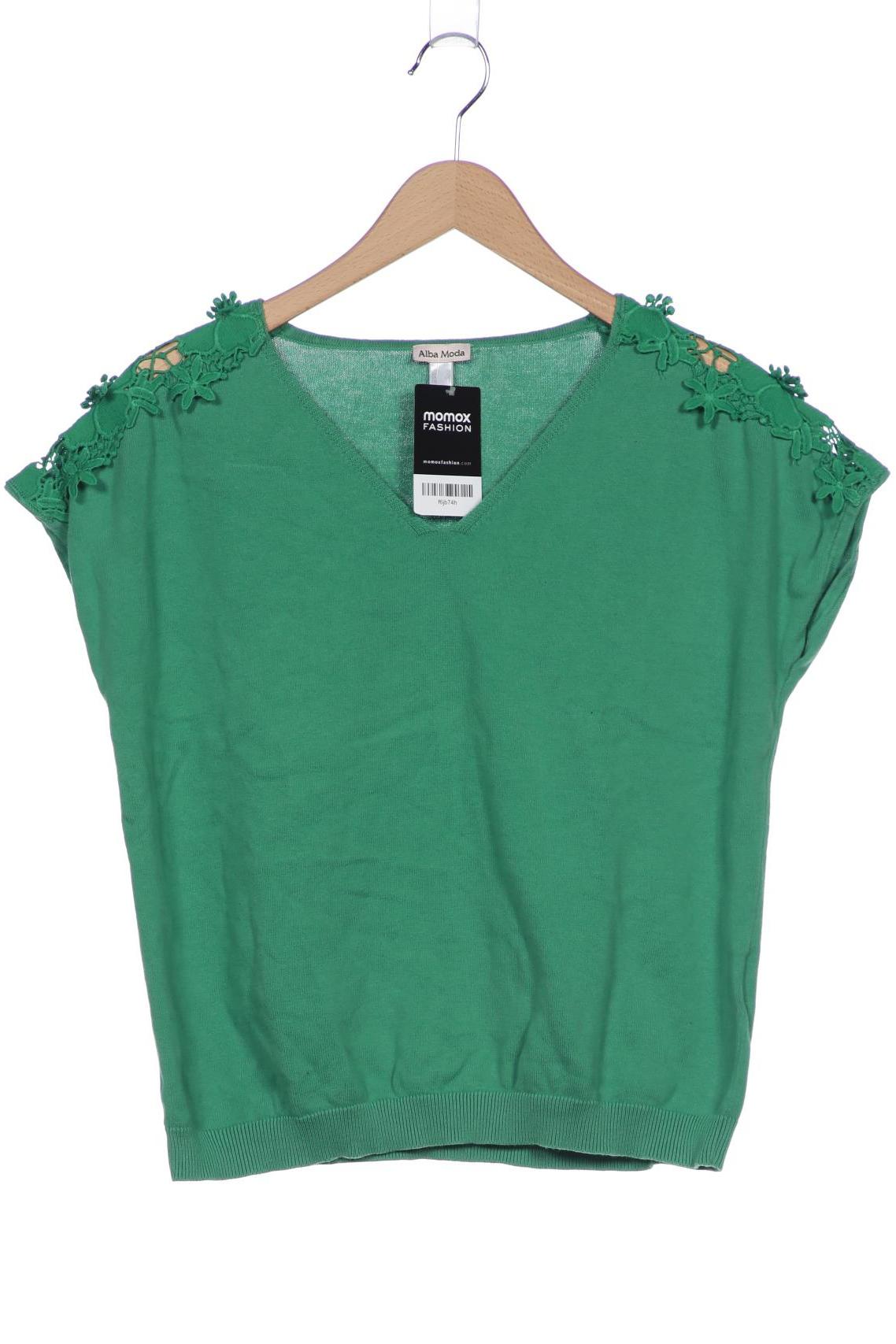 

Alba Moda Damen Pullover, grün, Gr. 40