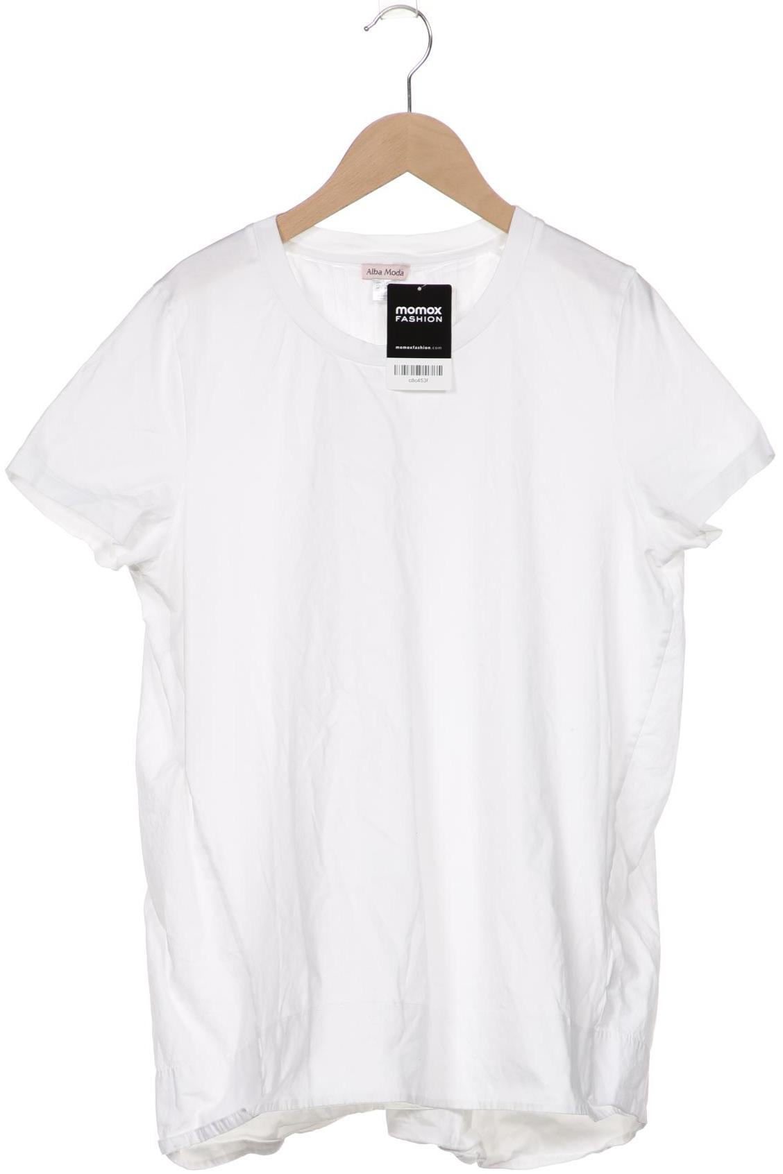 

Alba Moda Damen T-Shirt, weiß, Gr. 42
