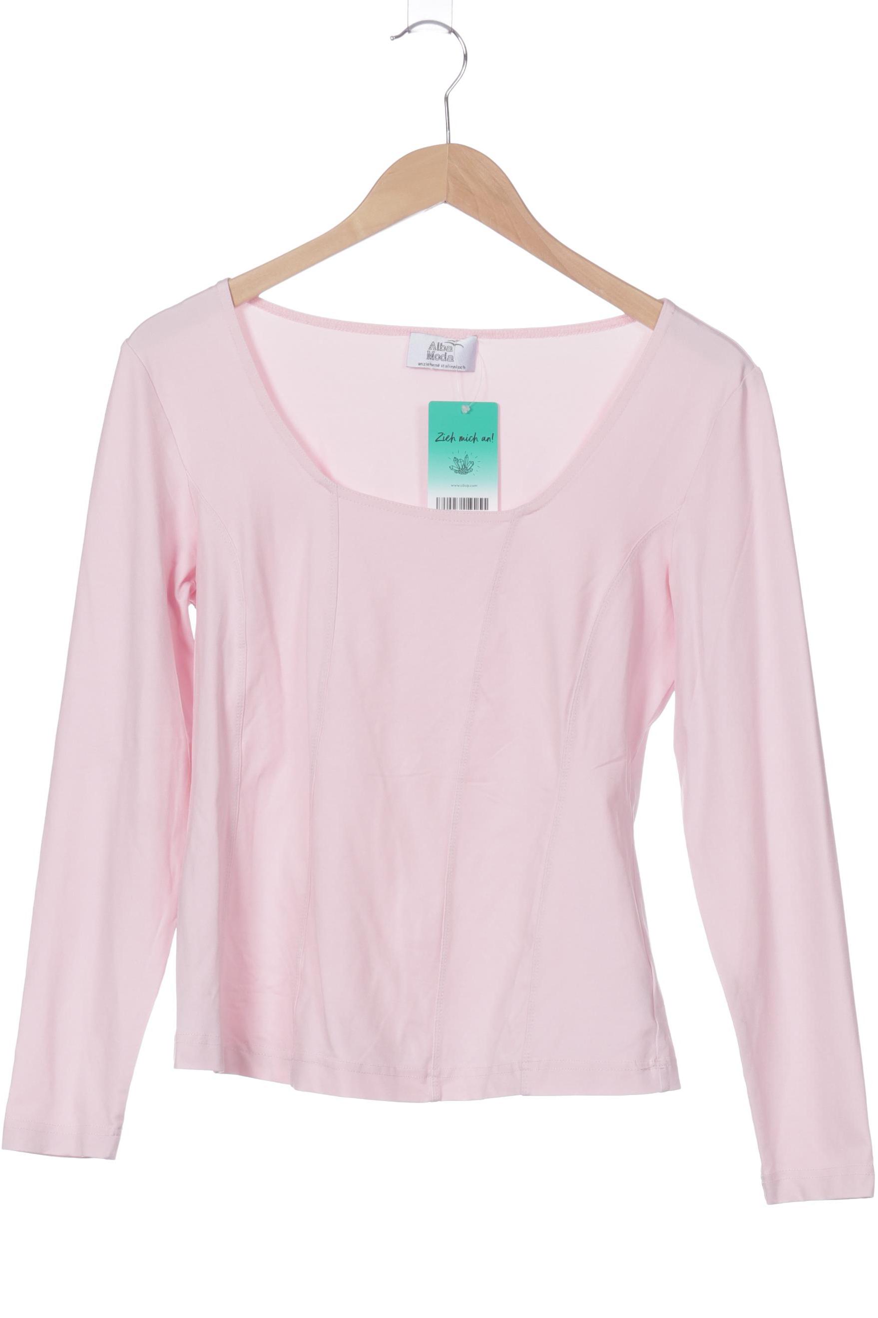 

Alba Moda Damen Langarmshirt, pink, Gr. 32