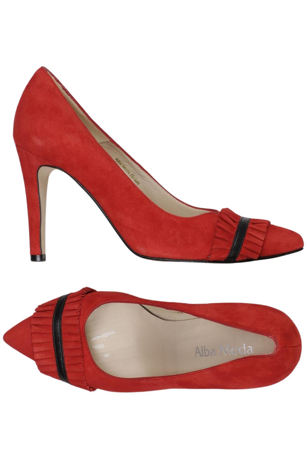 

Alba Moda Damen Pumps, rot, Gr. 39