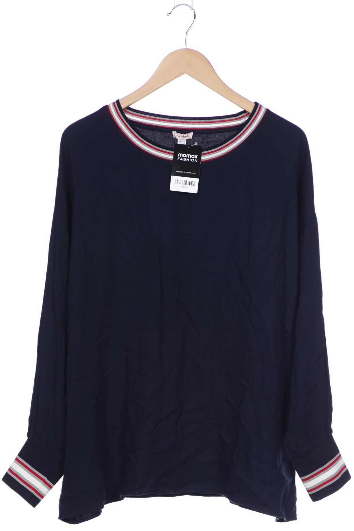 

Alba Moda Damen Langarmshirt, marineblau, Gr. 48