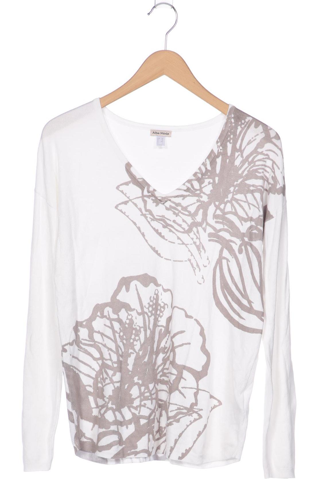 

Alba Moda Damen Pullover, weiß, Gr. 36