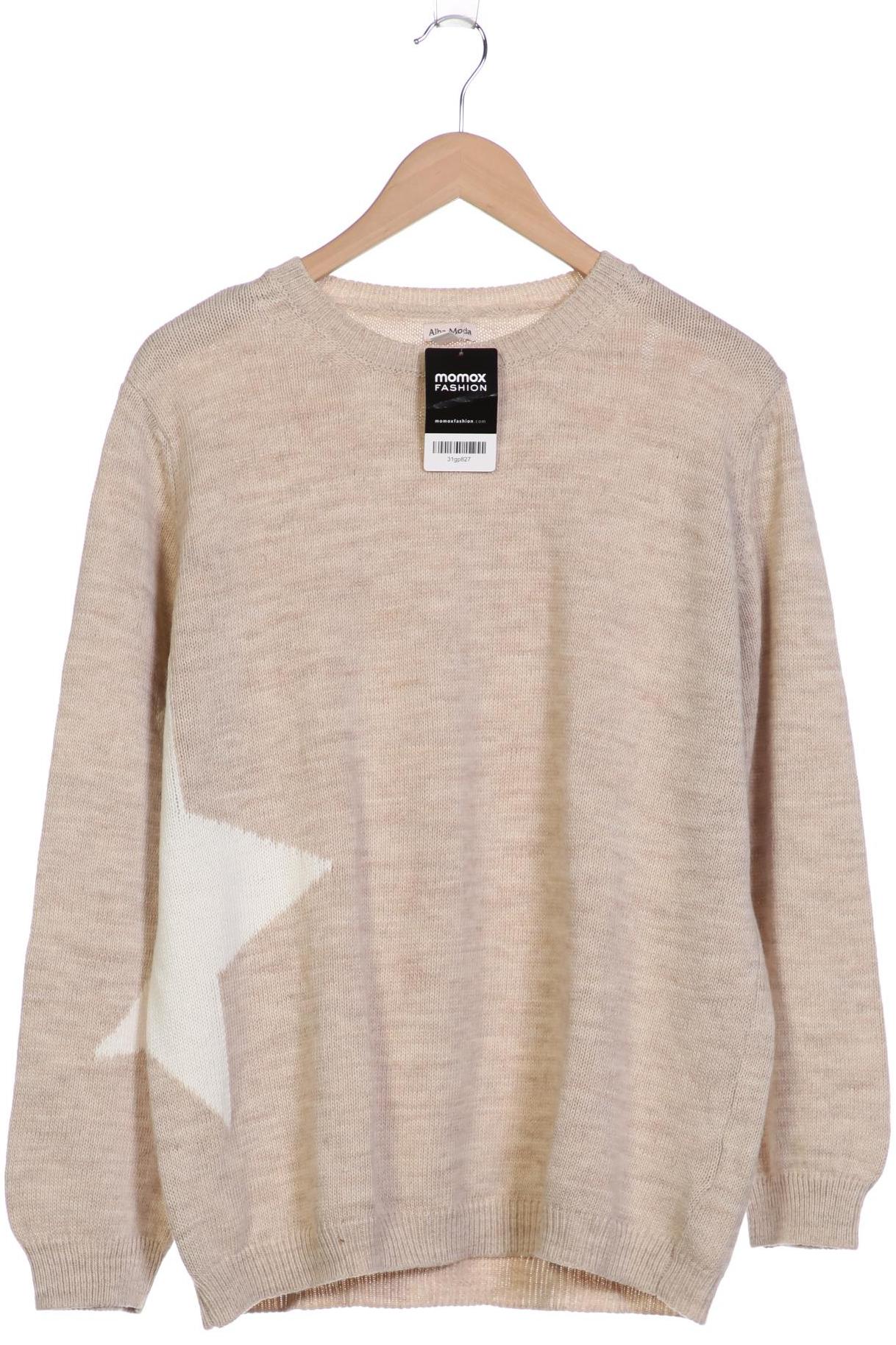 

Alba Moda Damen Pullover, beige, Gr. 48