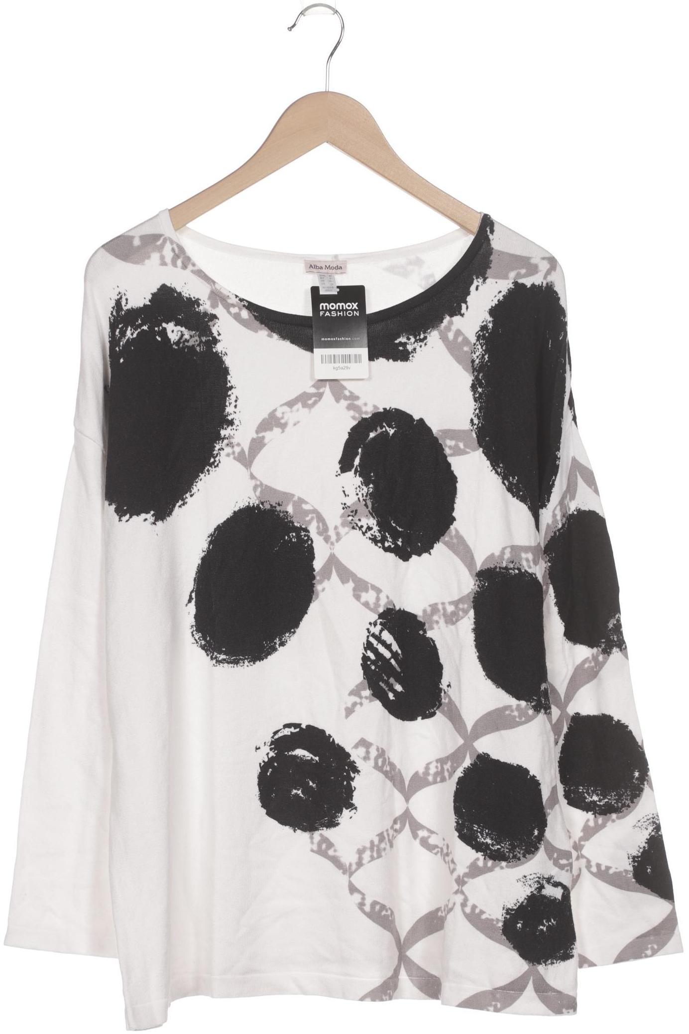 

Alba Moda Damen Pullover, weiß, Gr. 48