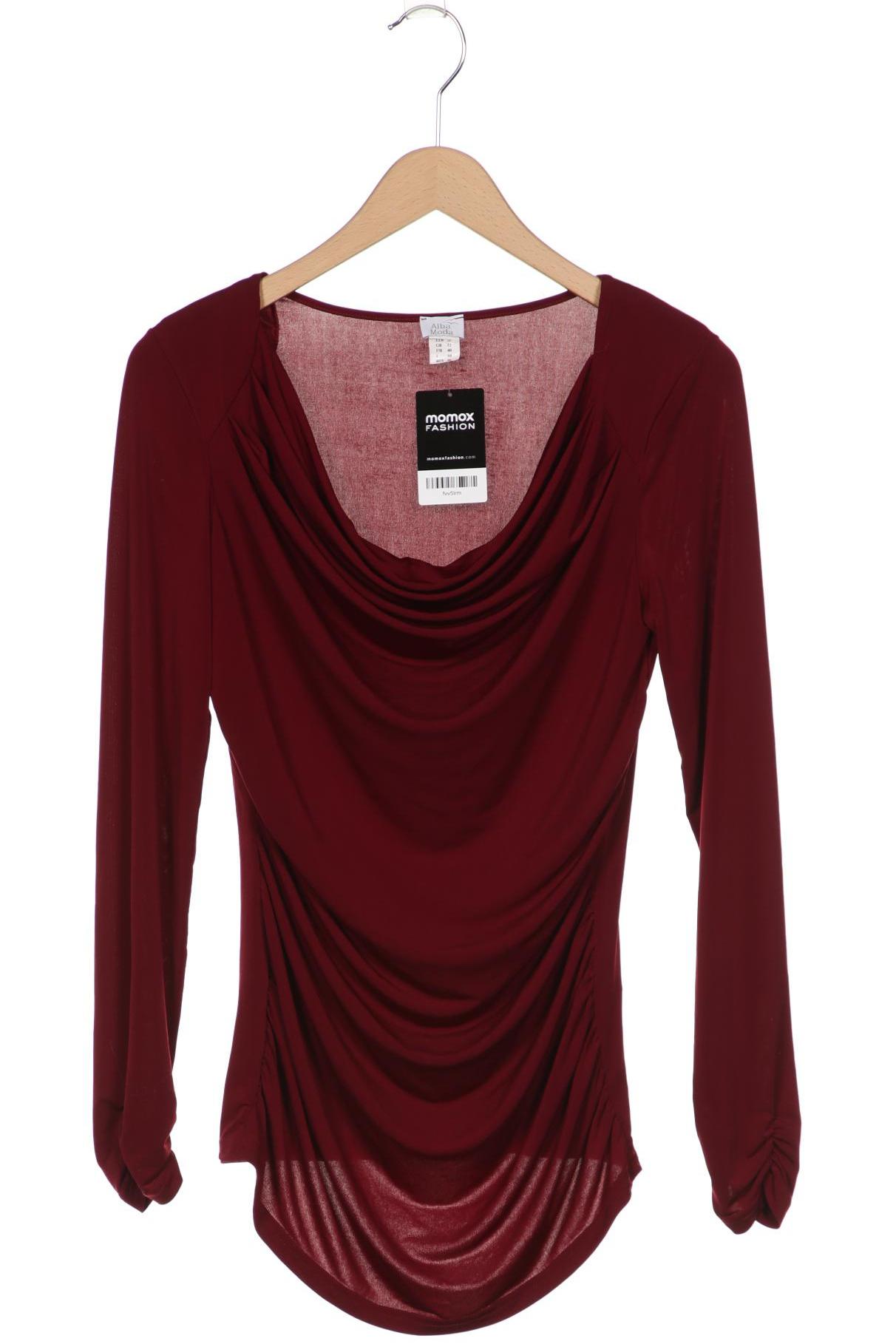 

Alba Moda Damen Langarmshirt, bordeaux