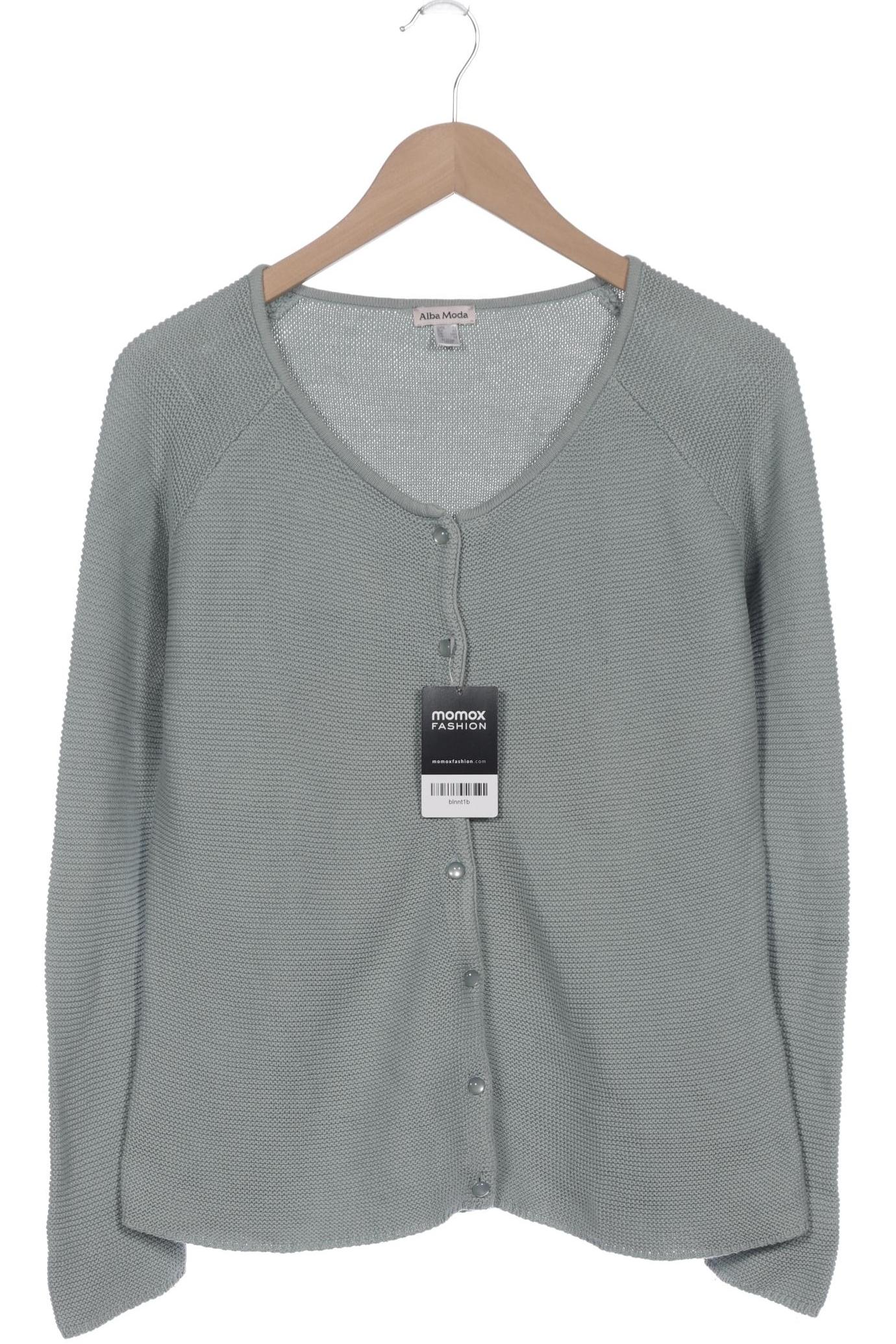 

Alba Moda Damen Strickjacke, grün, Gr. 42