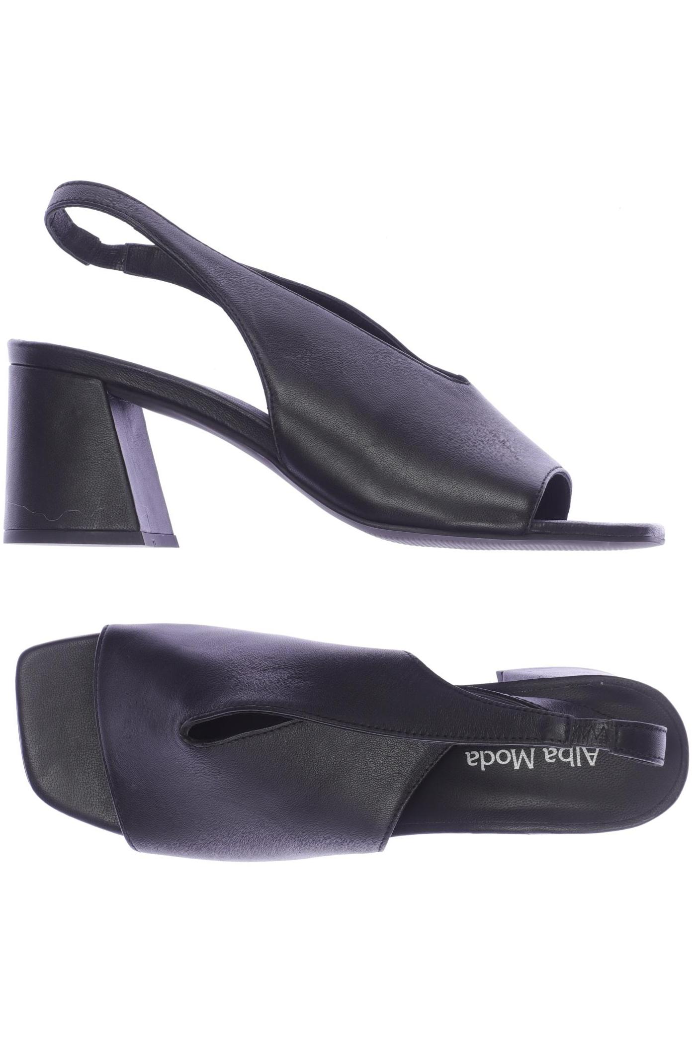 

Alba Moda Damen Sandale, schwarz, Gr. 40
