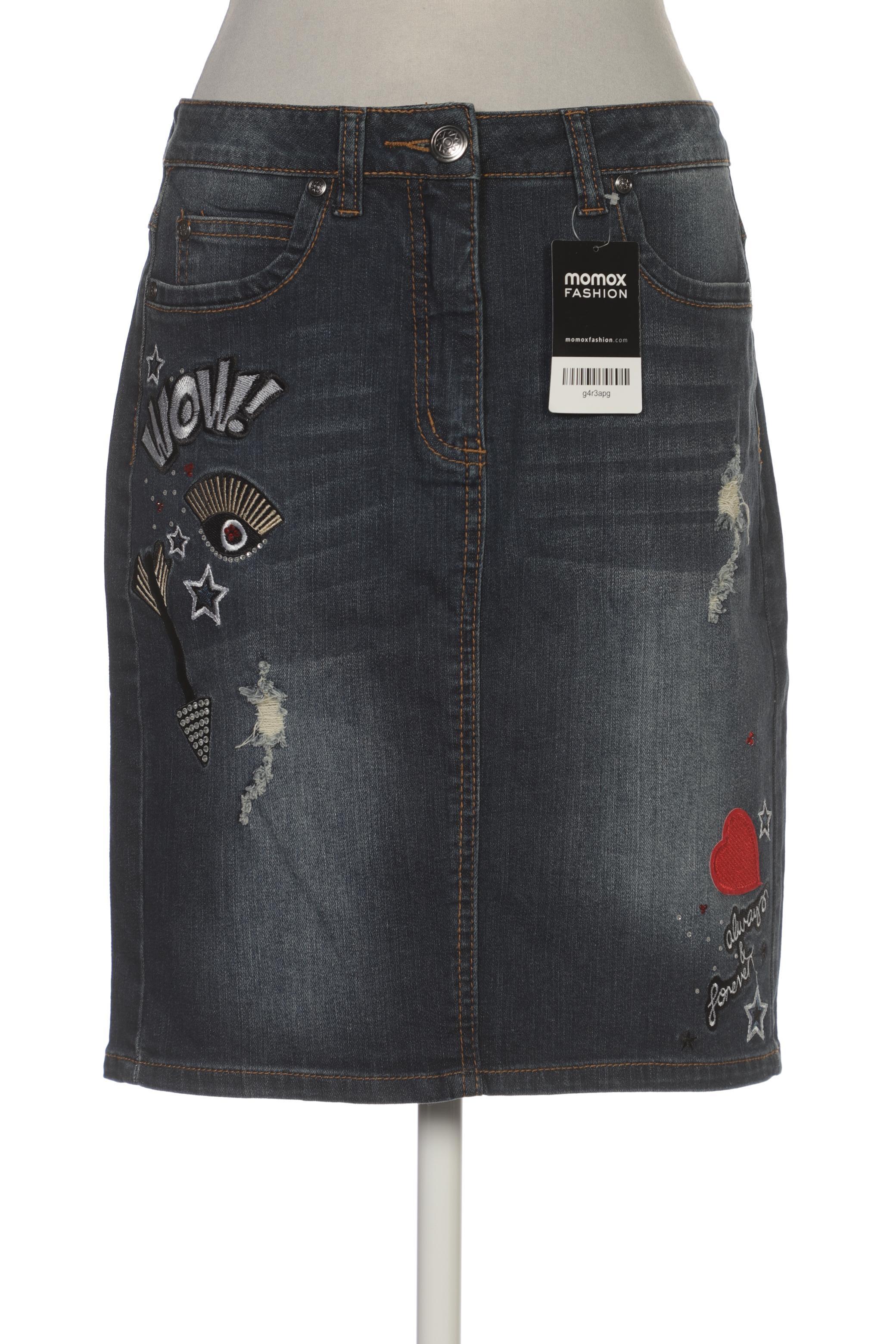 

Alba Moda Damen Rock, blau, Gr. 36