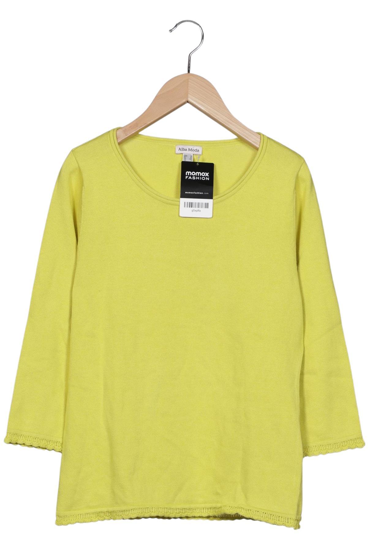 

Alba Moda Damen Pullover, grün, Gr. 38