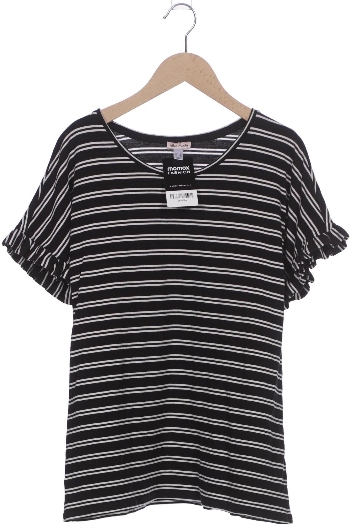 

Alba Moda Damen T-Shirt, schwarz, Gr. 42