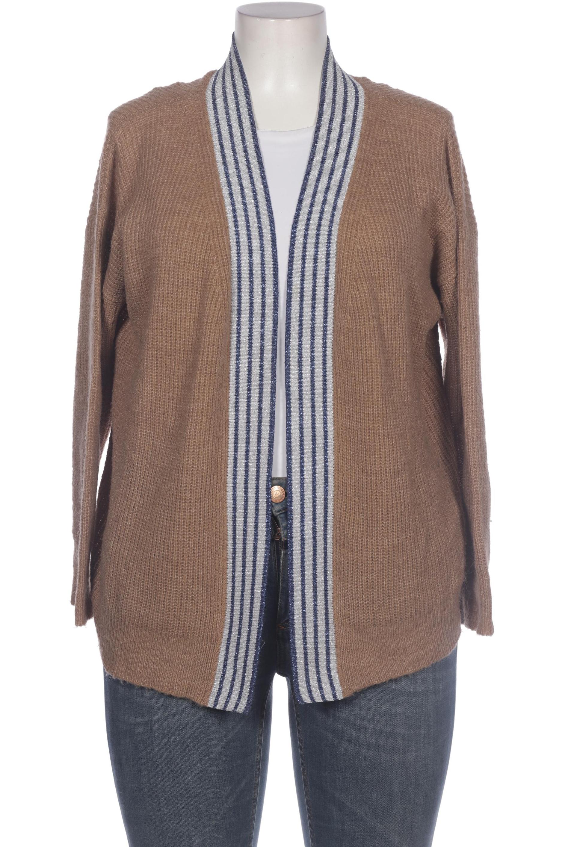 

Alba Moda Damen Strickjacke, braun, Gr. 44