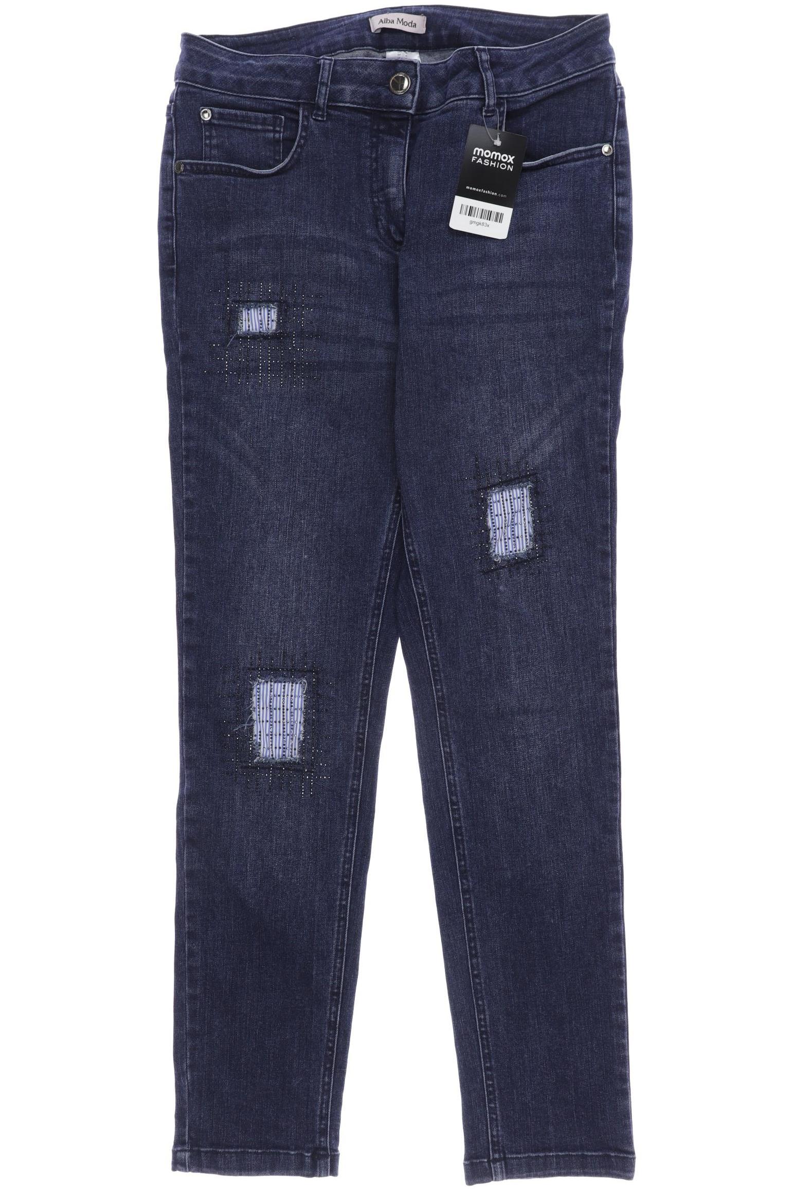 

Alba Moda Damen Jeans, marineblau, Gr. 38