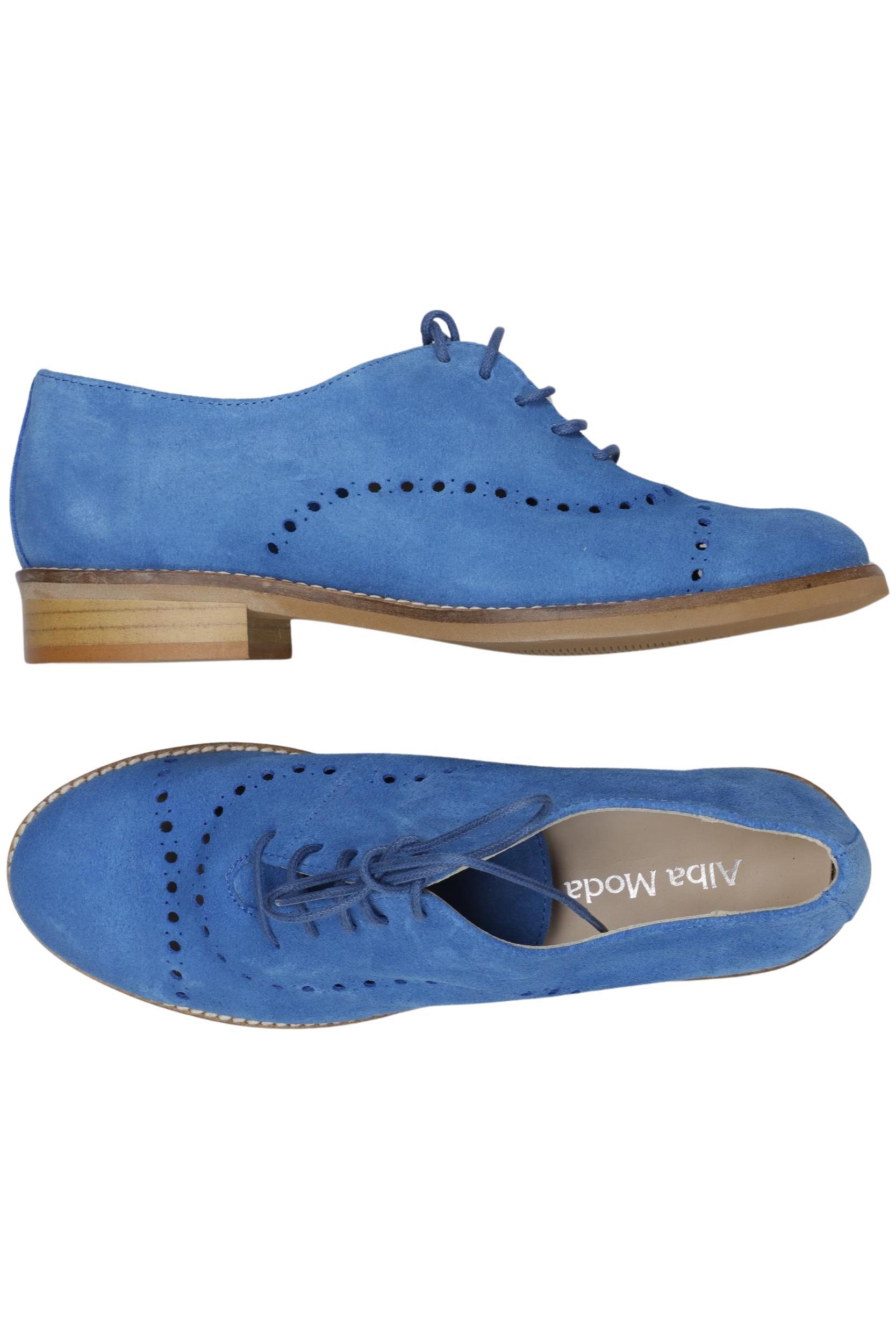 

Alba Moda Damen Halbschuh, blau, Gr. 38