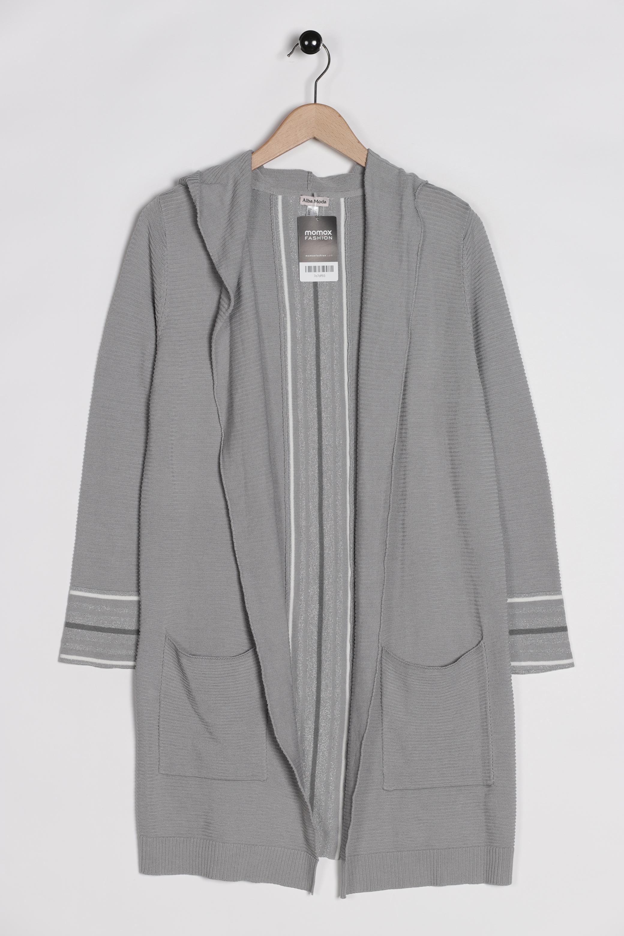 

Alba Moda Damen Strickjacke, grau, Gr. 38
