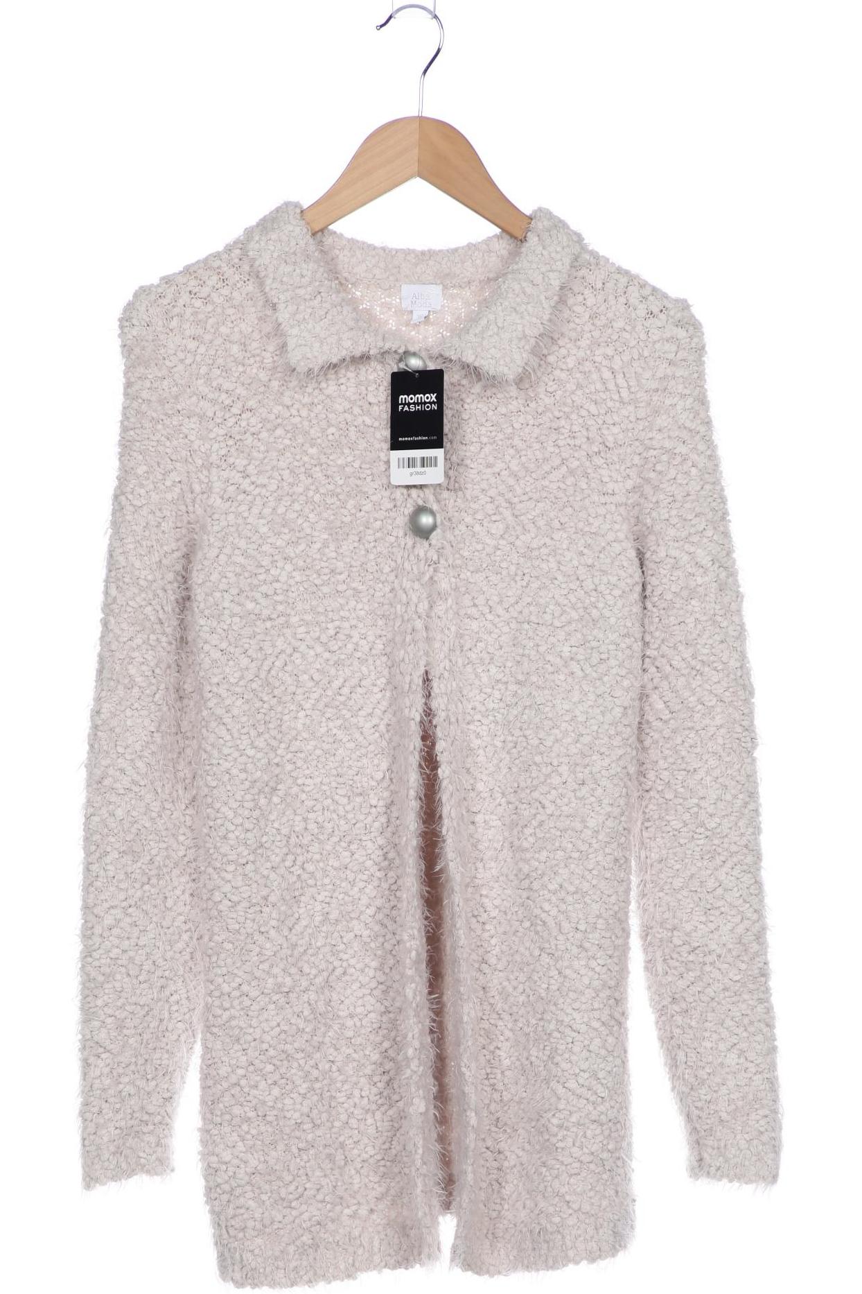 

Alba Moda Damen Strickjacke, cremeweiß, Gr. 36