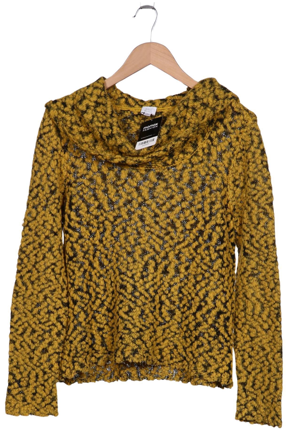 

Alba Moda Damen Pullover, gelb, Gr. 40