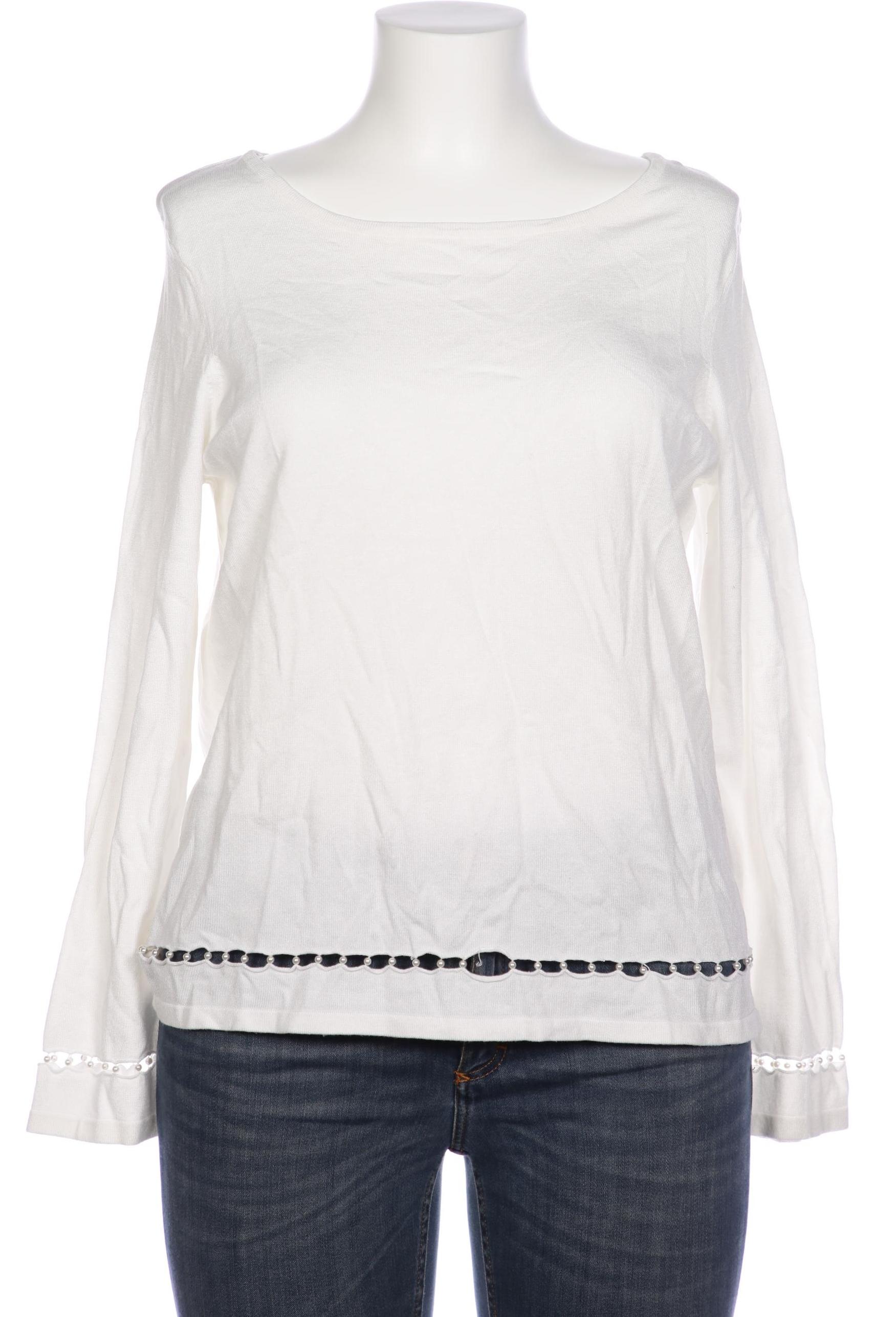 

Alba Moda Damen Pullover, weiß, Gr. 44