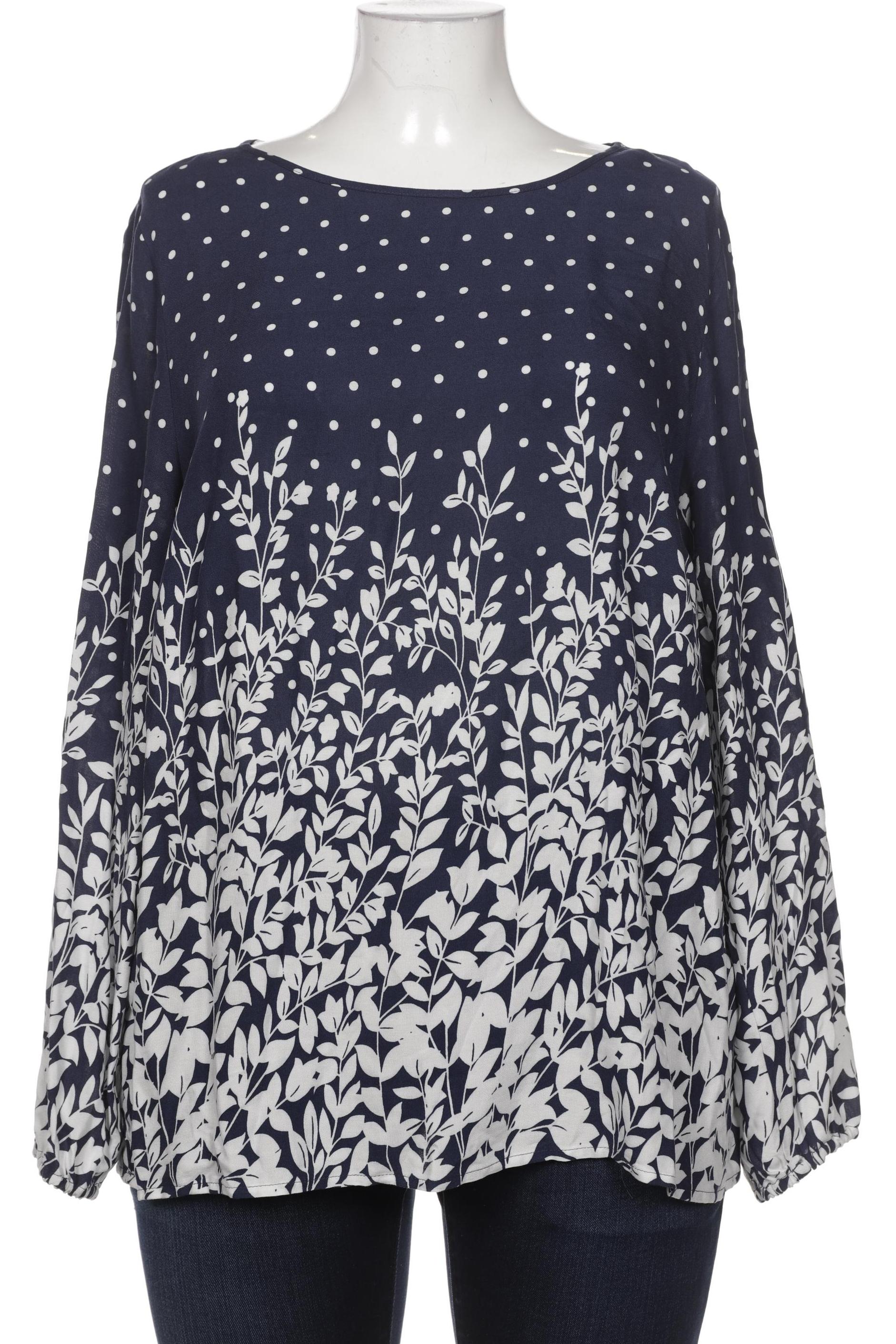 

Alba Moda Damen Bluse, marineblau, Gr. 46