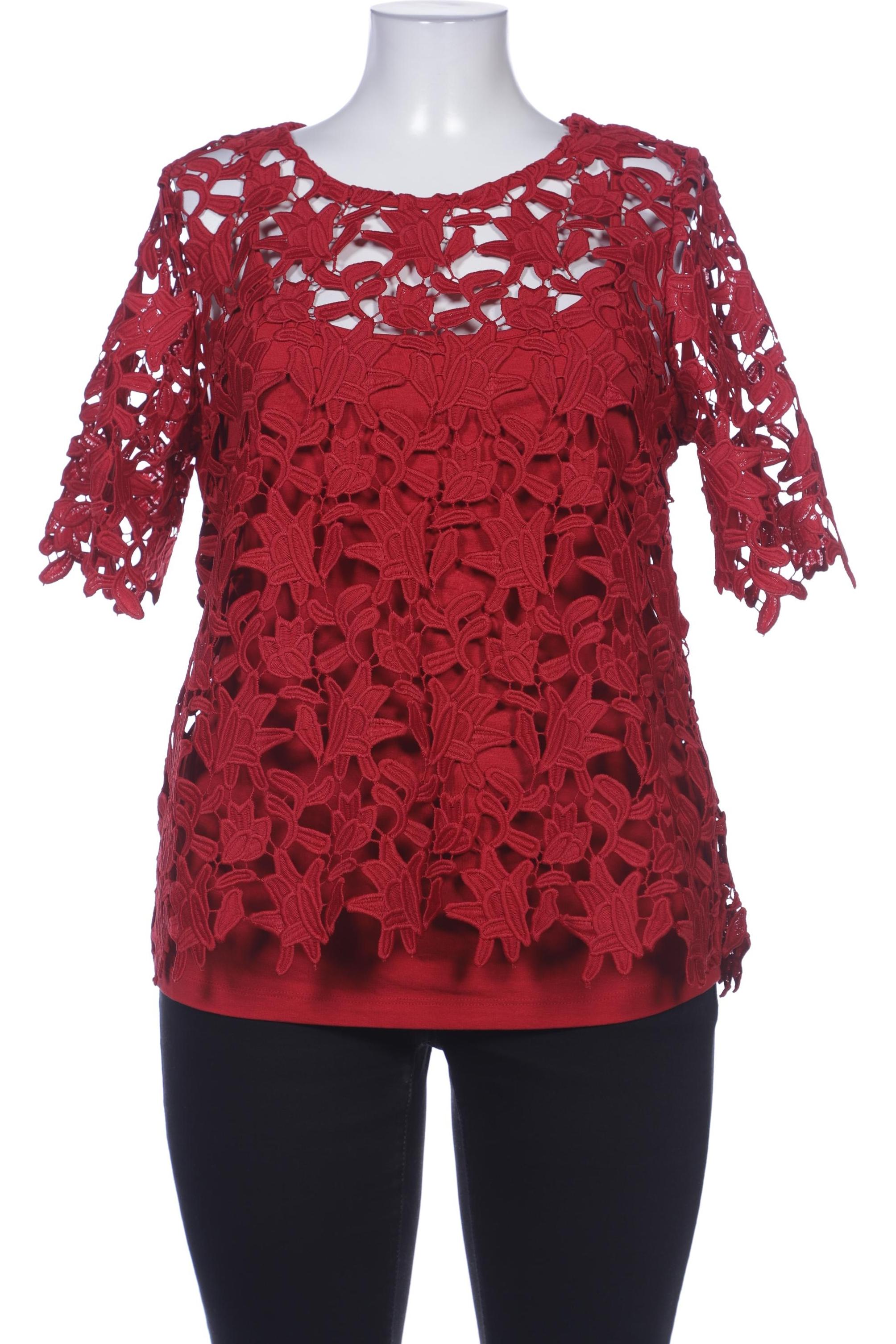 

Alba Moda Damen Bluse, rot, Gr. 46