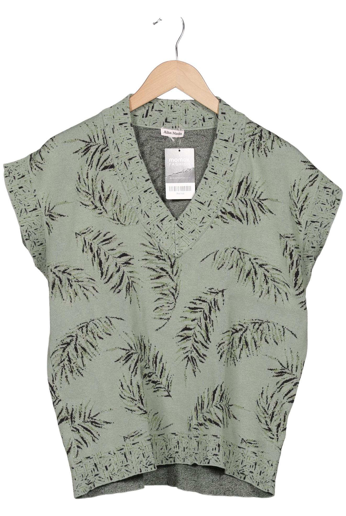 

Alba Moda Damen Pullover, grün, Gr. 44