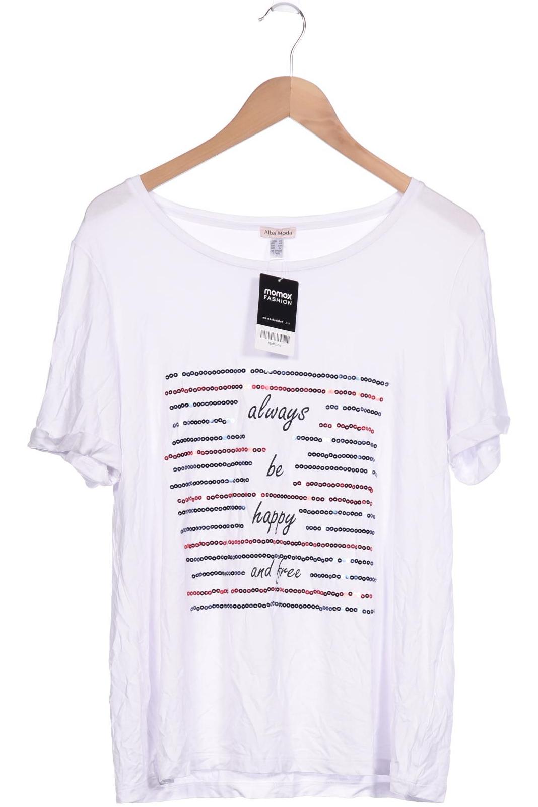 

Alba Moda Damen T-Shirt, weiß