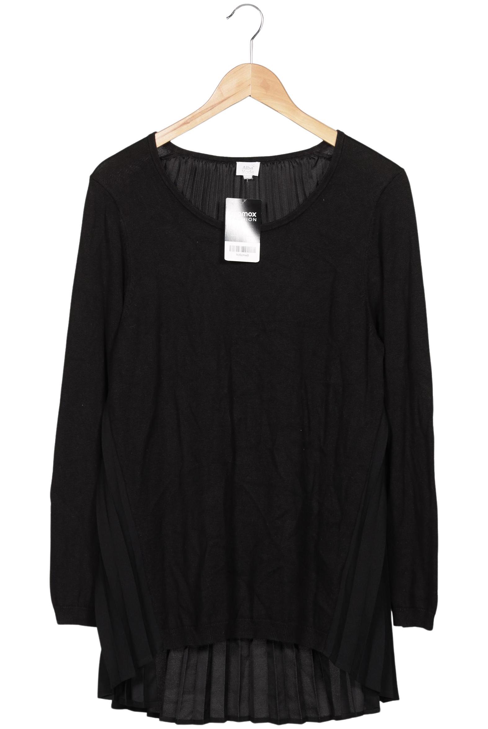 

Alba Moda Damen Langarmshirt, schwarz, Gr. 46