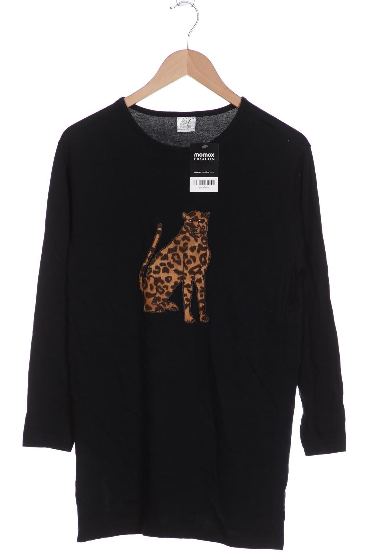 

Alba Moda Damen Langarmshirt, schwarz, Gr. 40