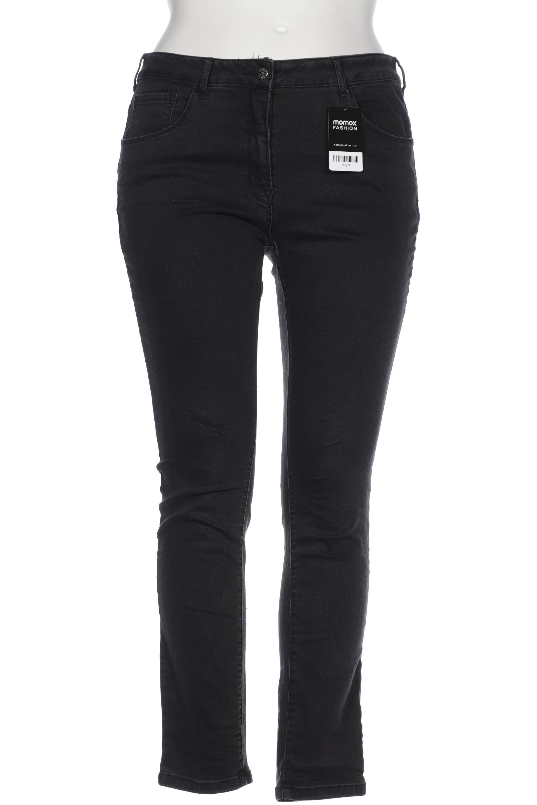 

Alba Moda Damen Jeans, schwarz, Gr. 46