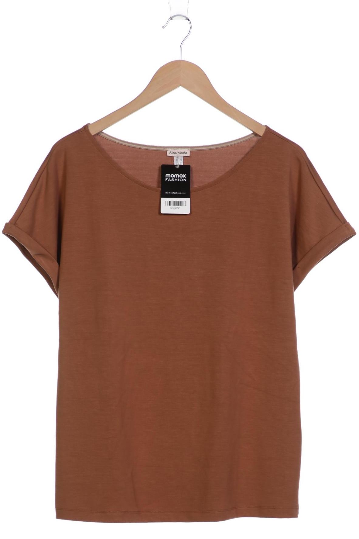 

Alba Moda Damen T-Shirt, braun, Gr. 40