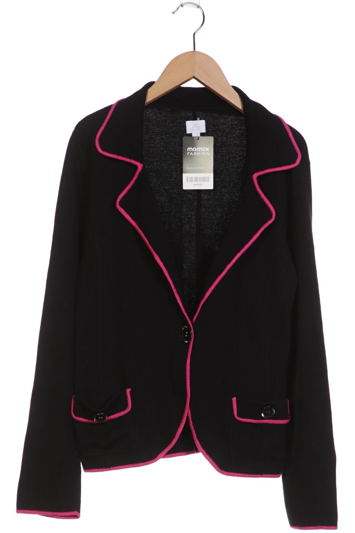 

Alba Moda Damen Strickjacke, schwarz, Gr. 36