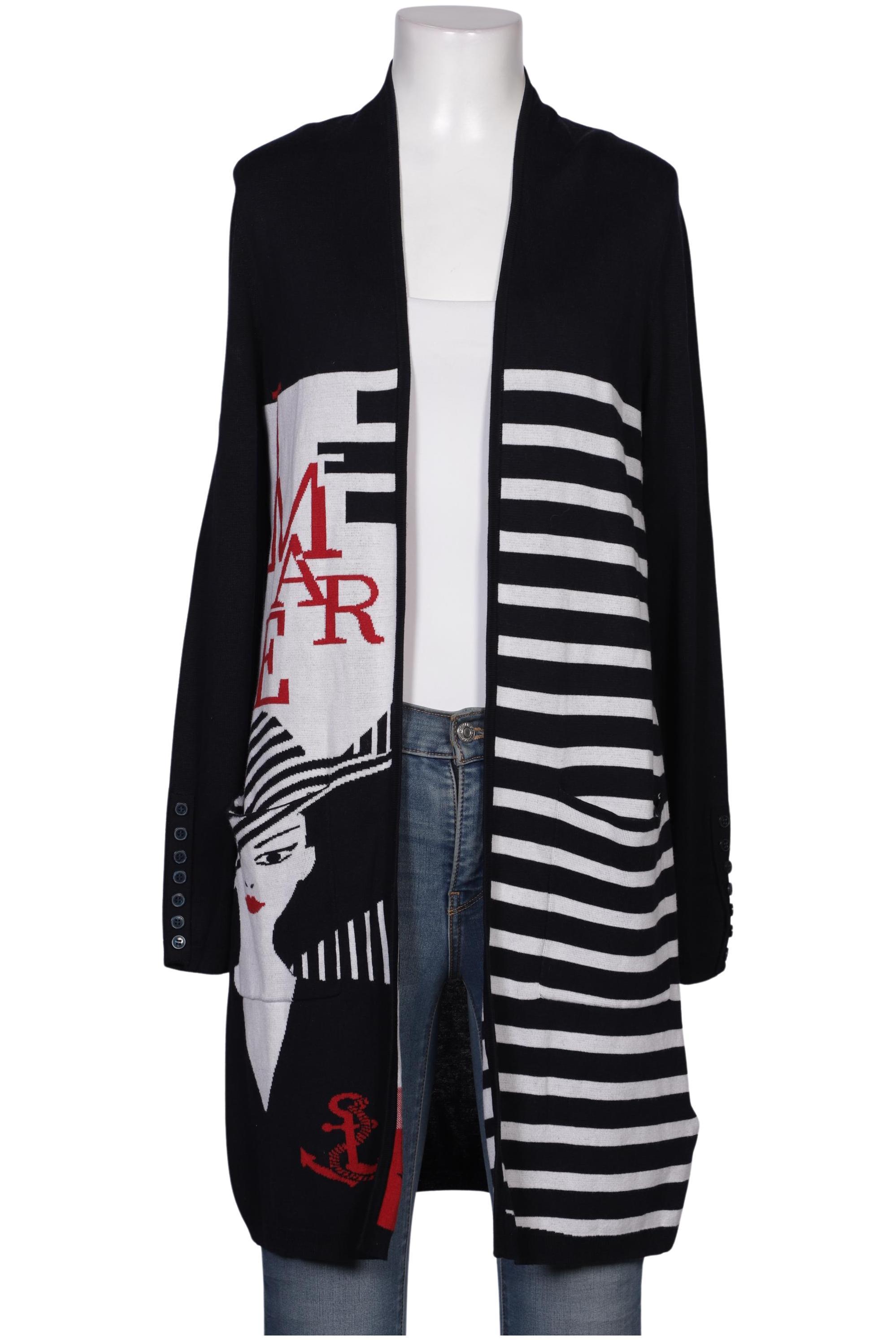 

Alba Moda Damen Strickjacke, marineblau, Gr. 36