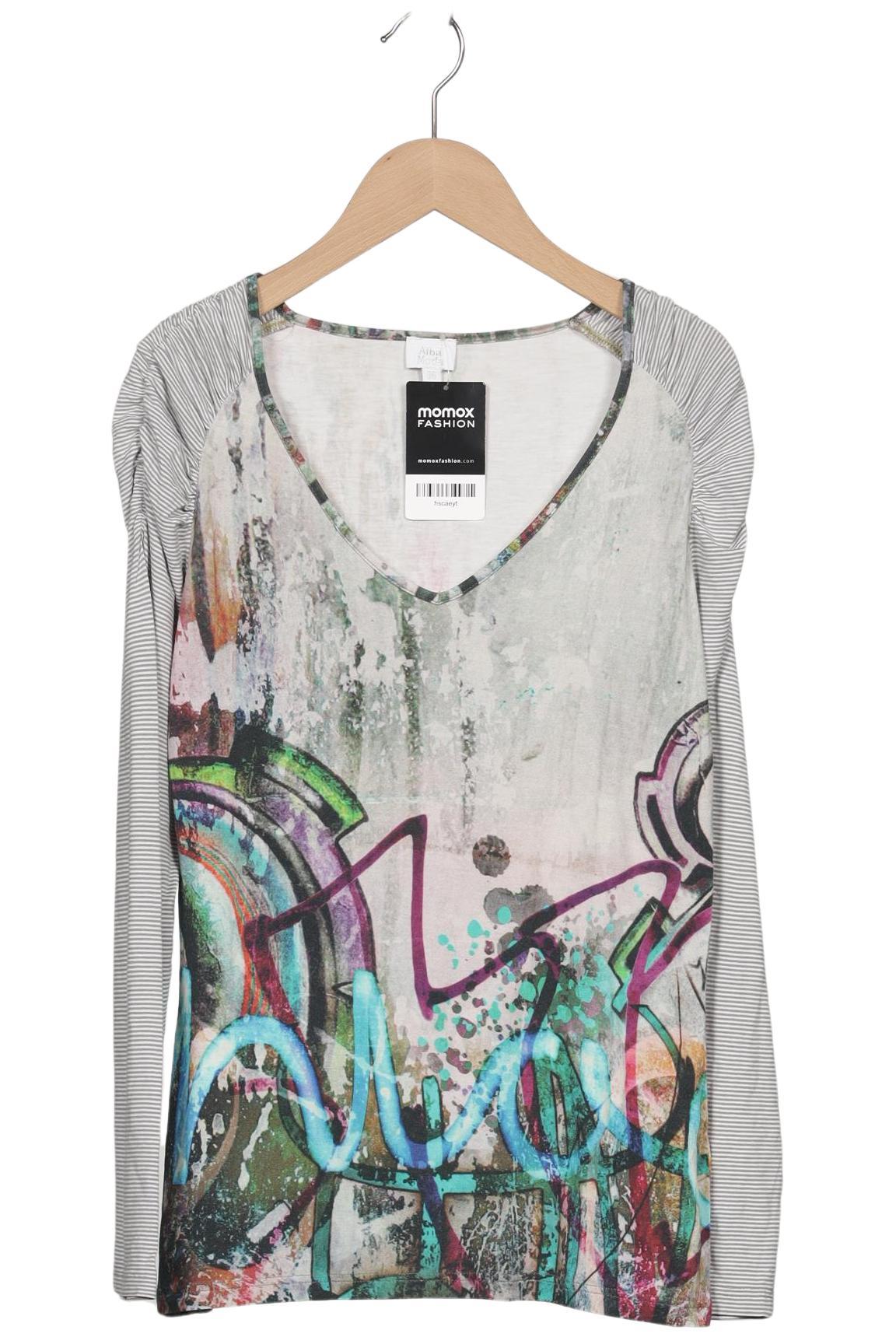 

Alba Moda Damen Langarmshirt, grau, Gr. 36