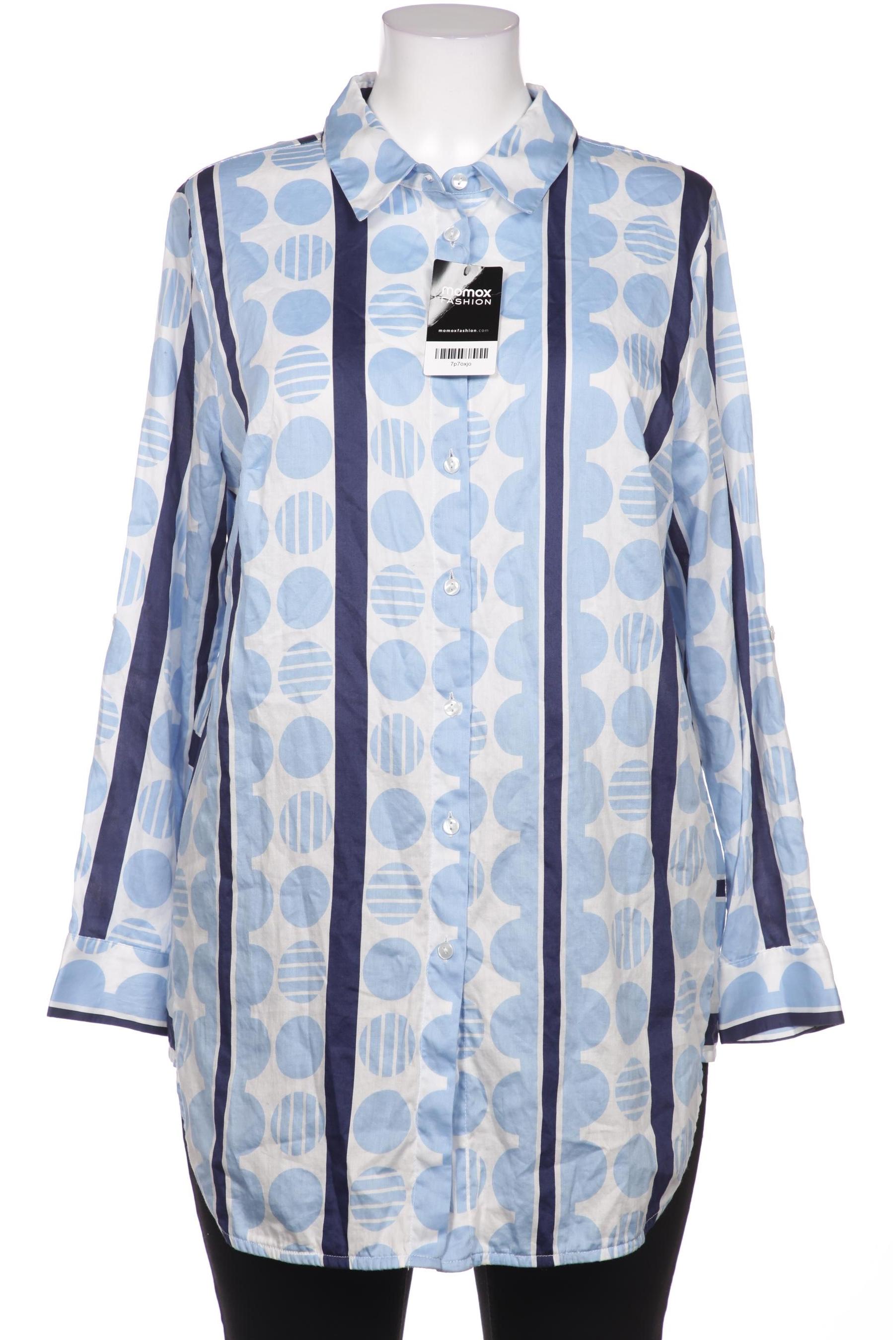 

Alba Moda Damen Bluse, blau, Gr. 44