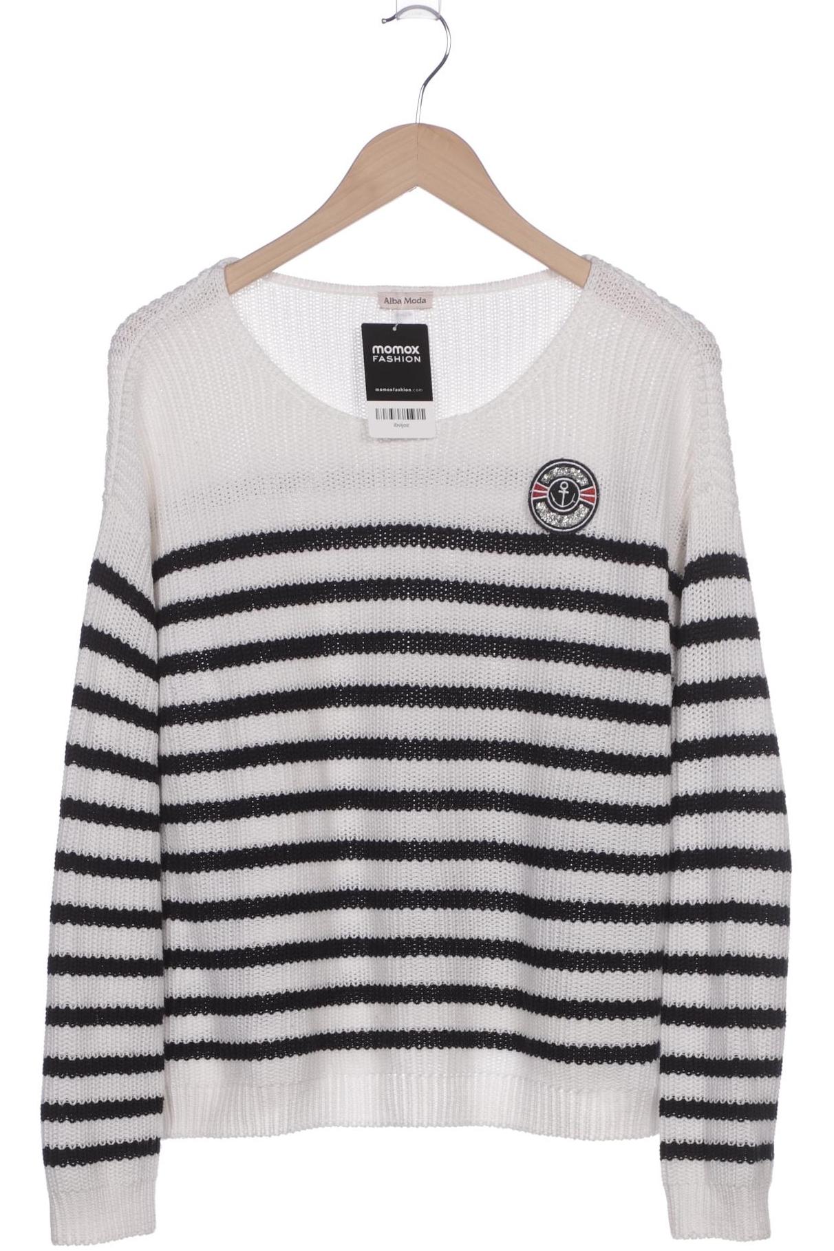 

Alba Moda Damen Pullover, weiß, Gr. 38